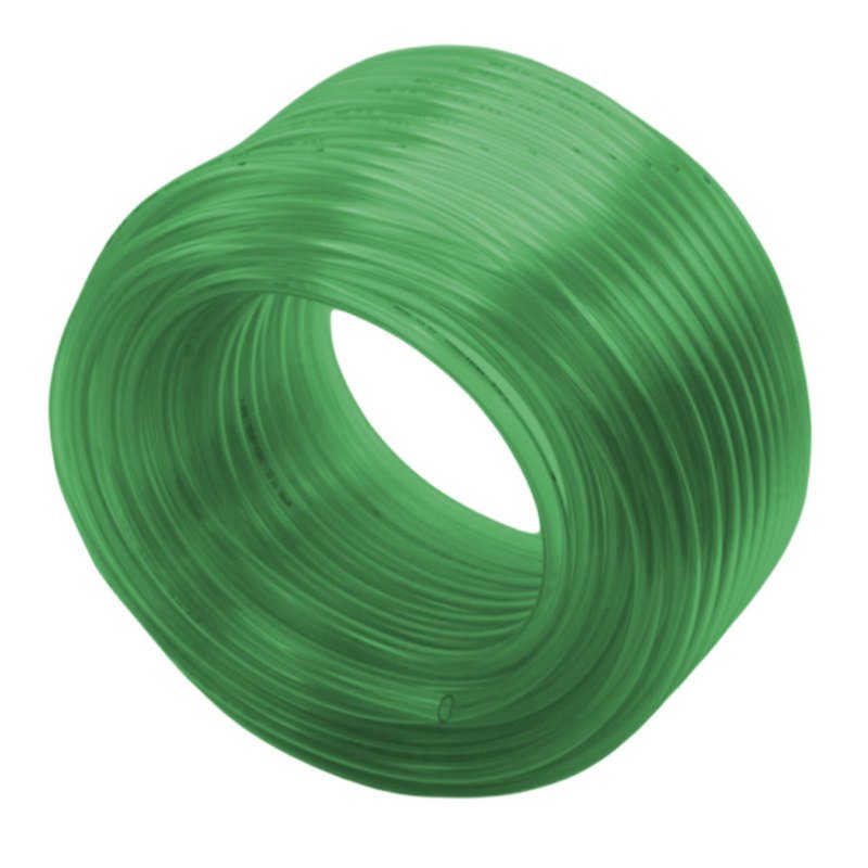 16 x 22 mm PVC Luft Filter Wasser Universal Labor Aquarium Terrarium Schlauch grün transparent - PN 5,6 bar - 25 m