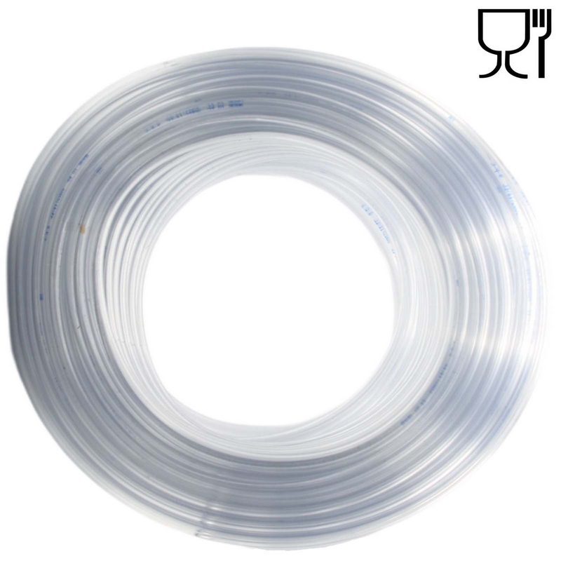 5 x 8 mm PVC Luft Filter Wasser Universal Labor Aquarium Terrarium Schlauch klar durchsichtig - PN 2,8 bar