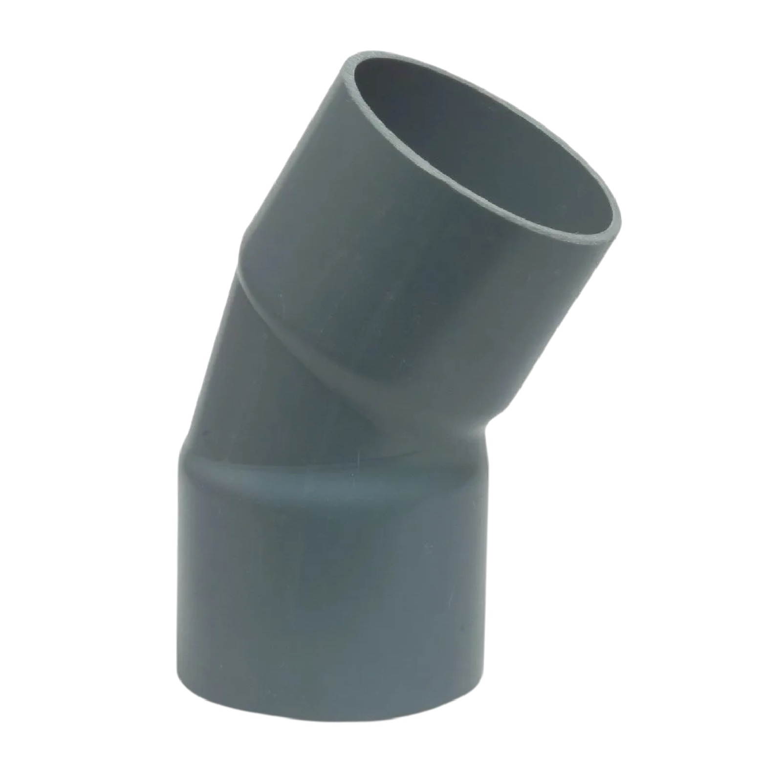 315 mm PVC Klebe Fitting Bogen Winkel 30° (Rohr) Muffe Verbinder - PN 10 bar