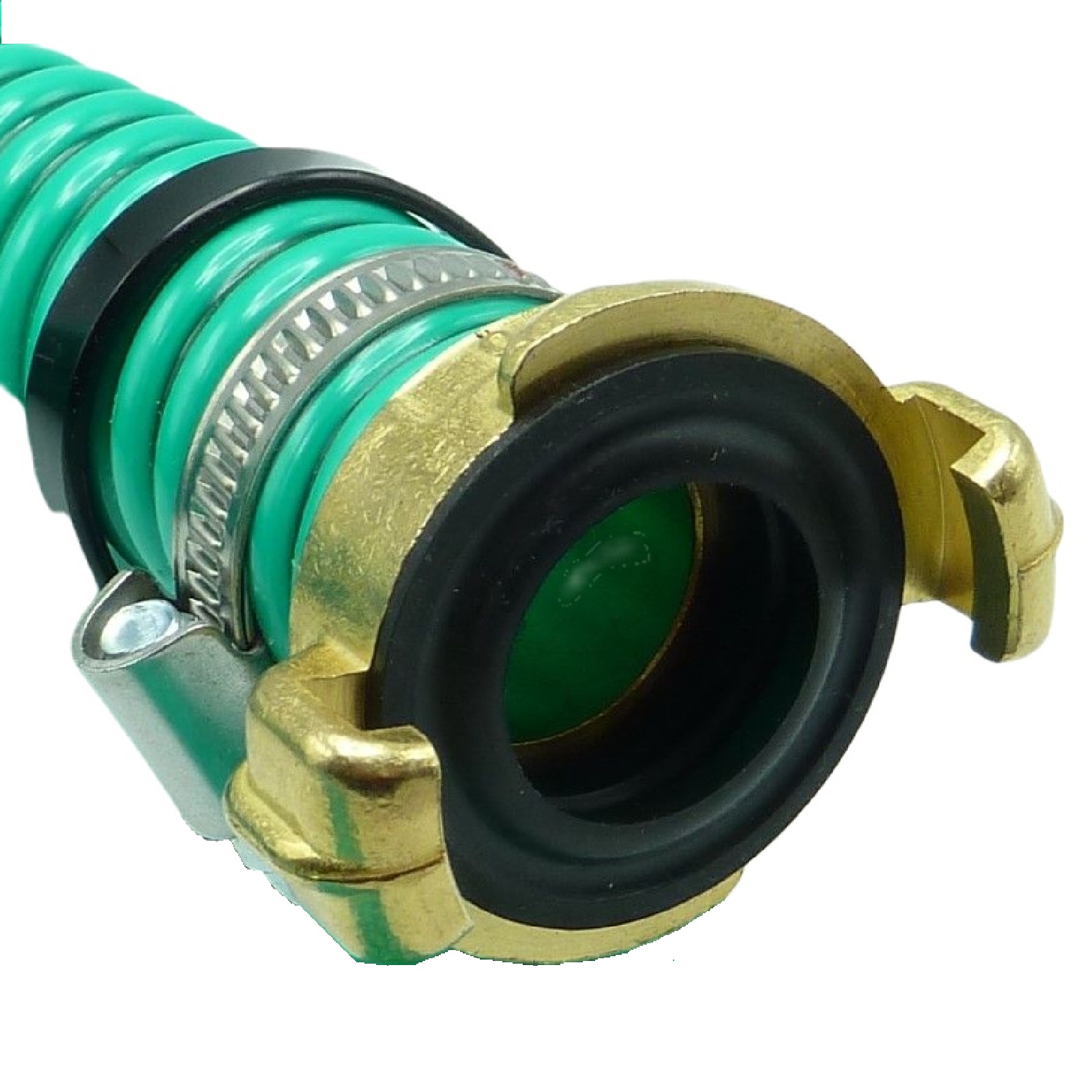 25 mm 1" Zoll Saug Schlauch Pumpen Garnitur Verlängerung Schnellkupplung GRÜN (2 - 20 m)
