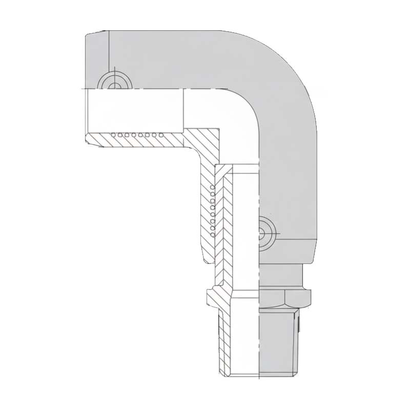 110 mm PE 100 Elektro Schweiß Fitting Winkel 90° x Außengewinde 110 mm x 4" SDR 7,4 DVGW 24 VAC schwarz