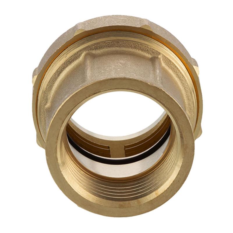 25 mm x 3/4" PE Fitting Klemm Verbinder Messing Verschraubung Muffe Kupplung x IG DVGW - PN 16 bar