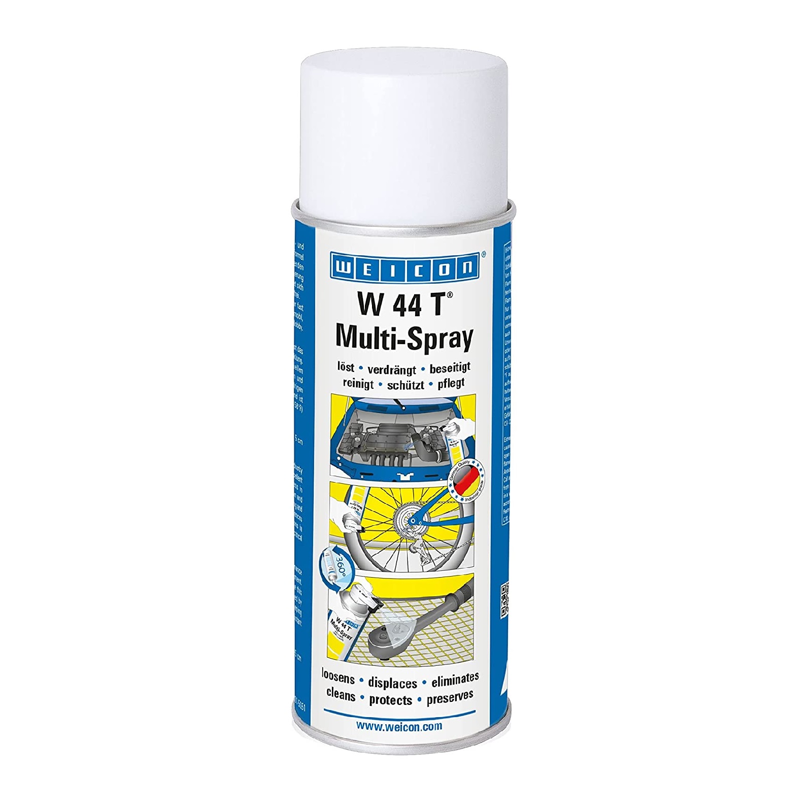 W44T Schmier- und Multifunktionsöl mit 5-fach Wirkung - 200ml Dose