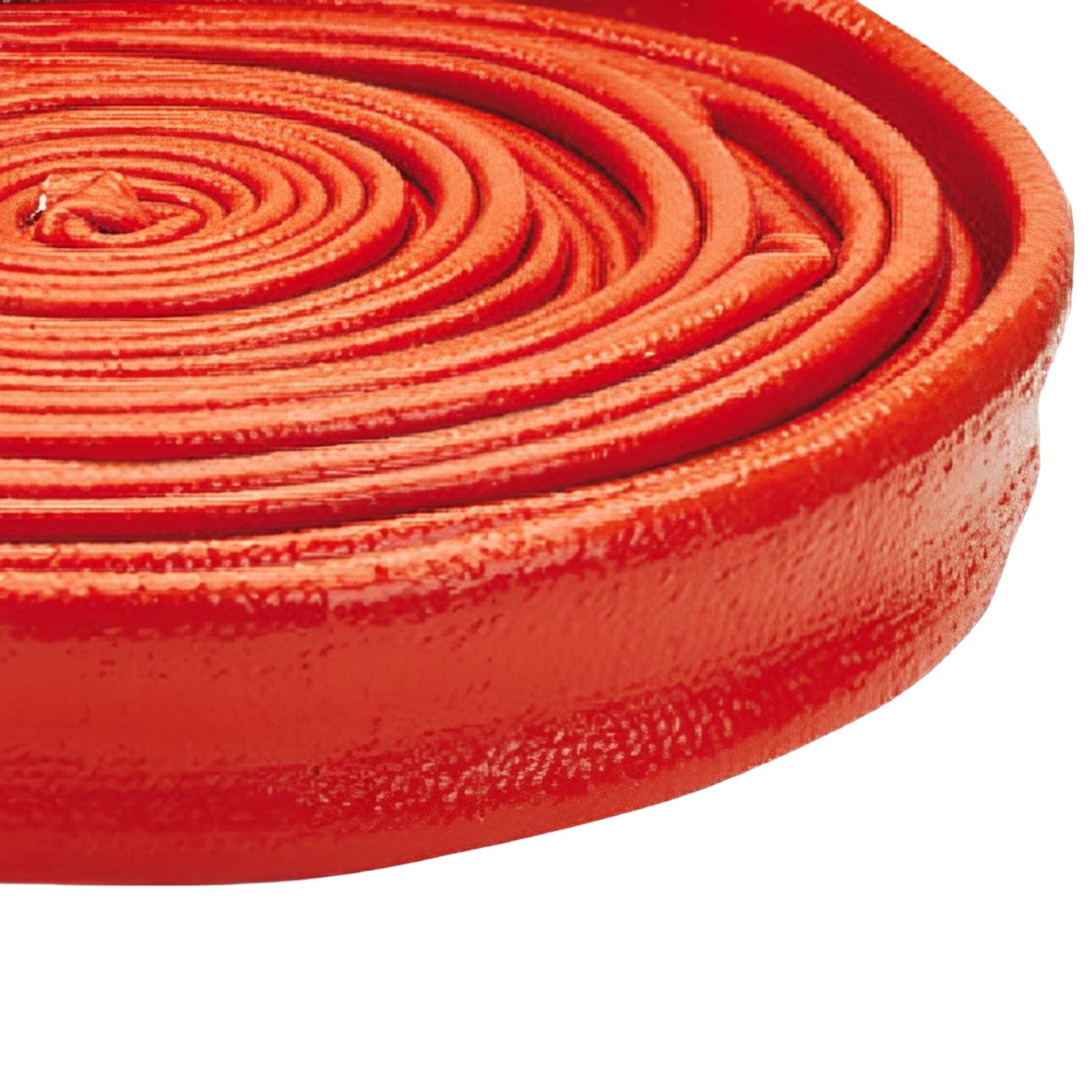 127 x 6,0 mm Feuer Flamm Brand Schutz Schlauch Silikon Fiberglas DN rot EN 45545 DIN5510-2 - 15 m
