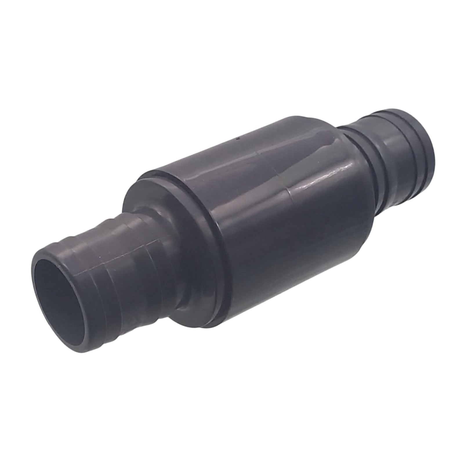 38 mm PVC PROFI Gerade Schlauch Verbinder Stutzen Tülle Pool Teich Garten - PN 10 bar - Montage-Set