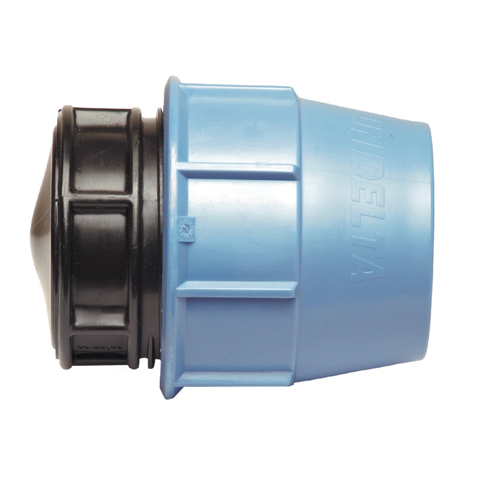 110 mm PE PP Fitting Klemm Verbinder Kappe Endkappe Endstück Muffe Verbinder  DVGW - Unidelta