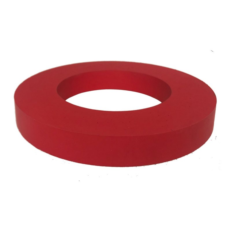 DN 75 Milchrohr Verschraubung DIN 11851 SMS 1145 Prall Schutz Gummi NR ID x AD 85 x 145 mm - rot