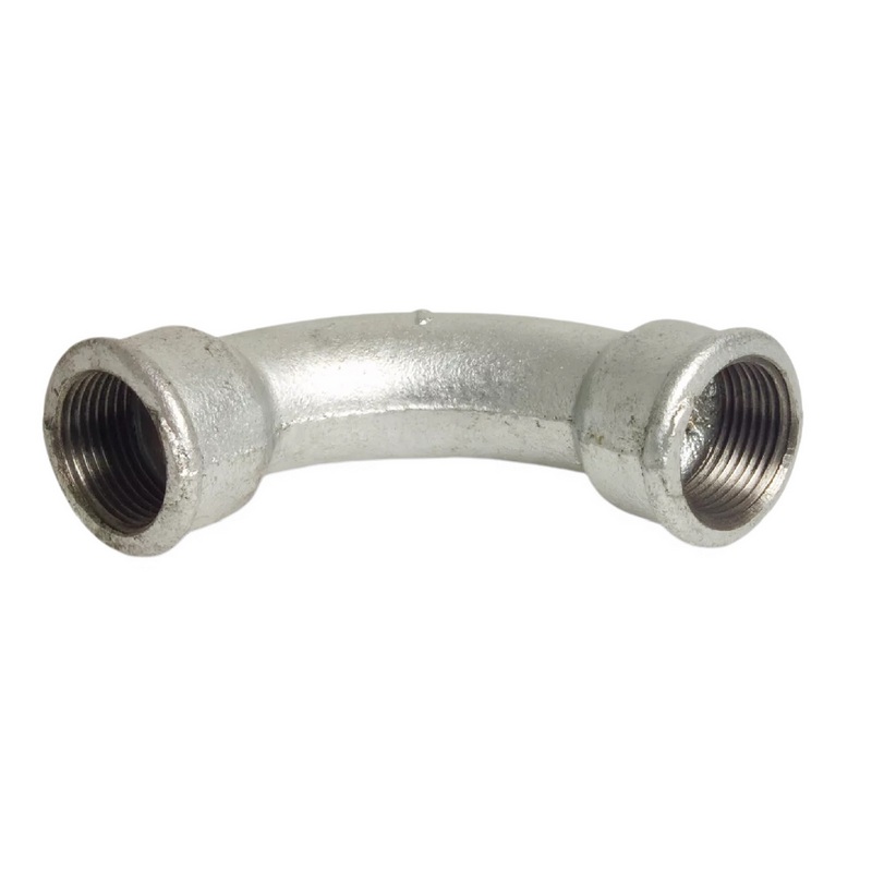 3/8" Gusseisen Temperguss Fitting Nr. 2 Bogen 90° Innengewinde IG DVGW PN 25 bar