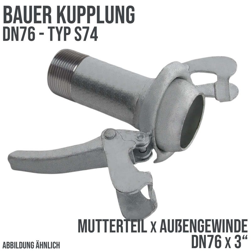 Verschiedene Komponenten des Bauer Kupplungssystem finden Sie in unserem Shop…