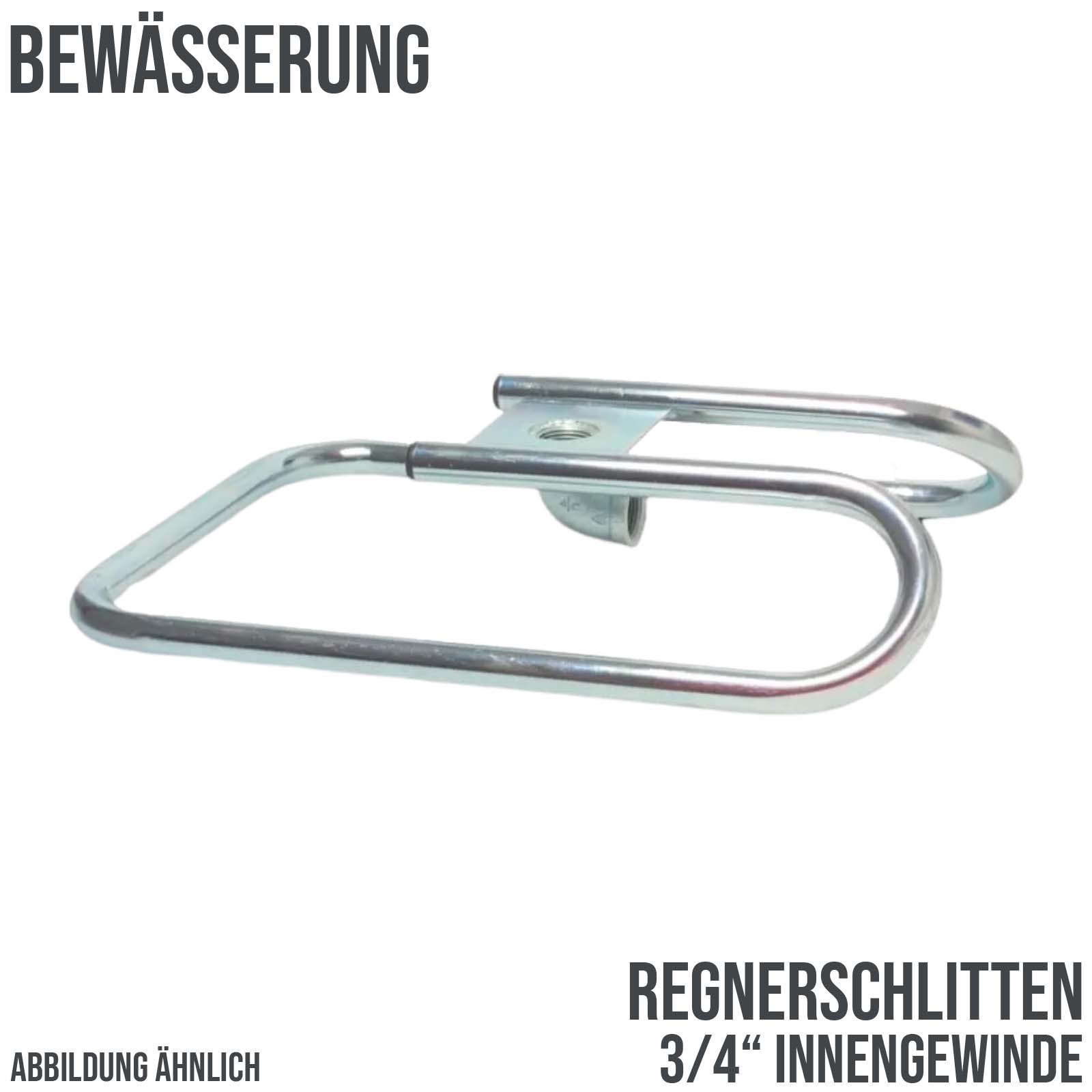 Regner Schlitten 3/4" innen x Innengewinde Stahl verzinkt