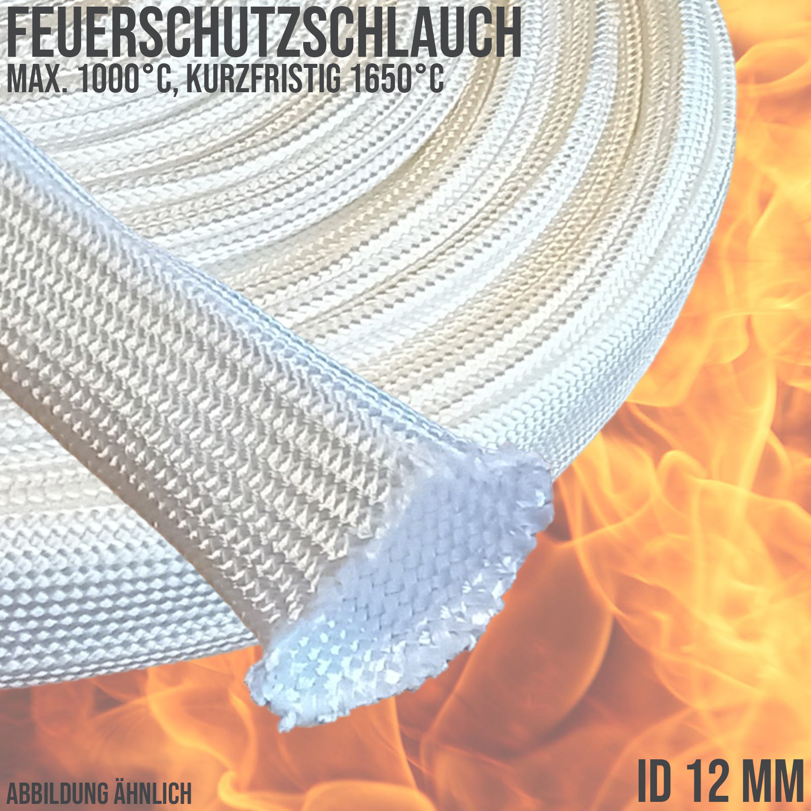 Feuer- / Flamm- / Brandschutzschläuche in verschiedenen Nennweiten und Ausführungen finden Sie in unserem Shop…