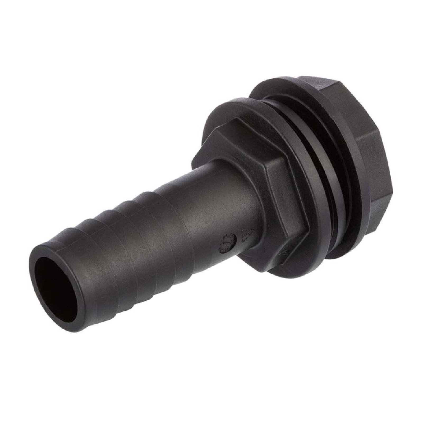 1" x 25 mm Tank Regentonne Durchführung Außengewinde x Schlauch Tülle - PN 6 bar