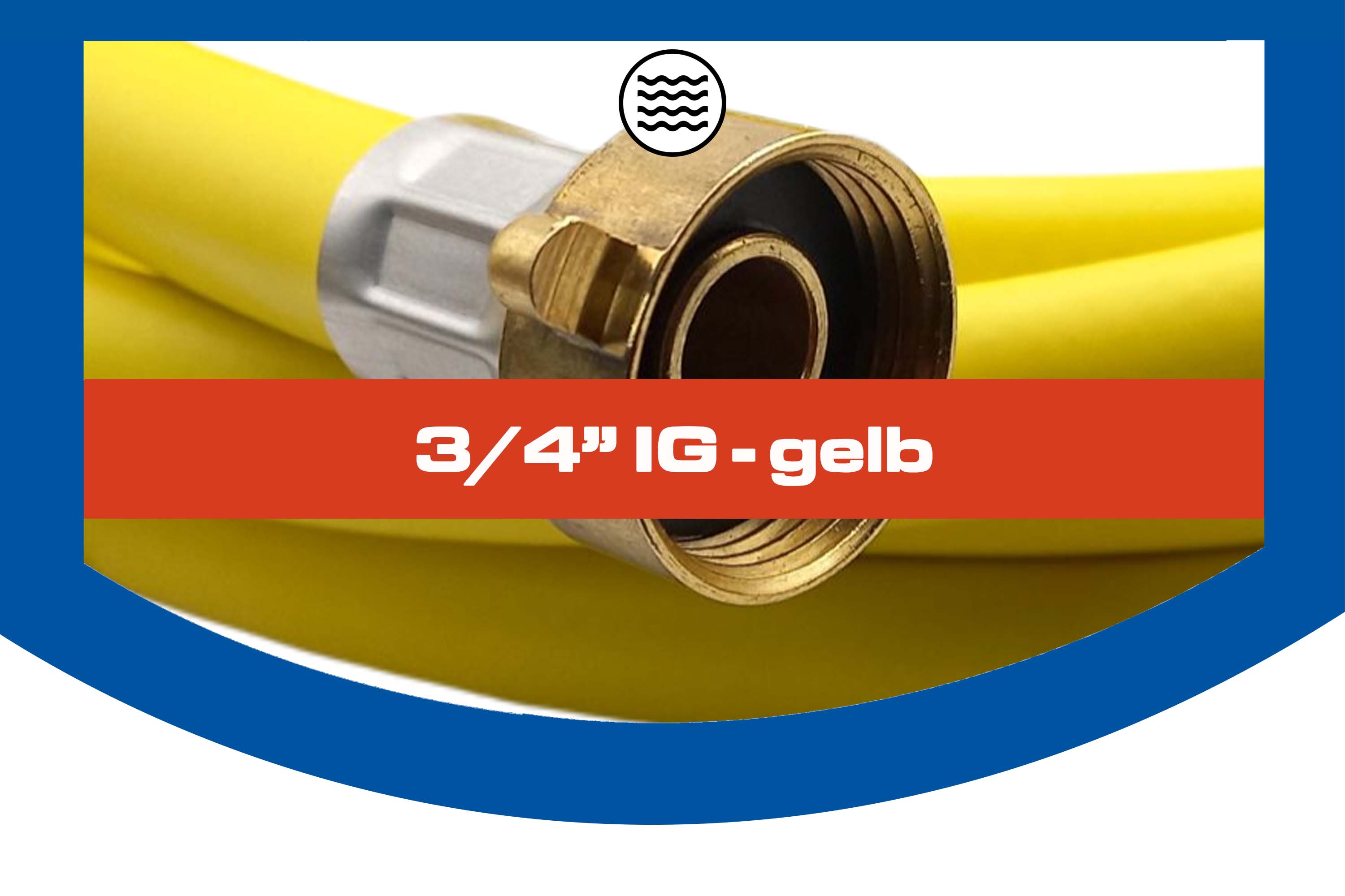 3/4" IG - gelb