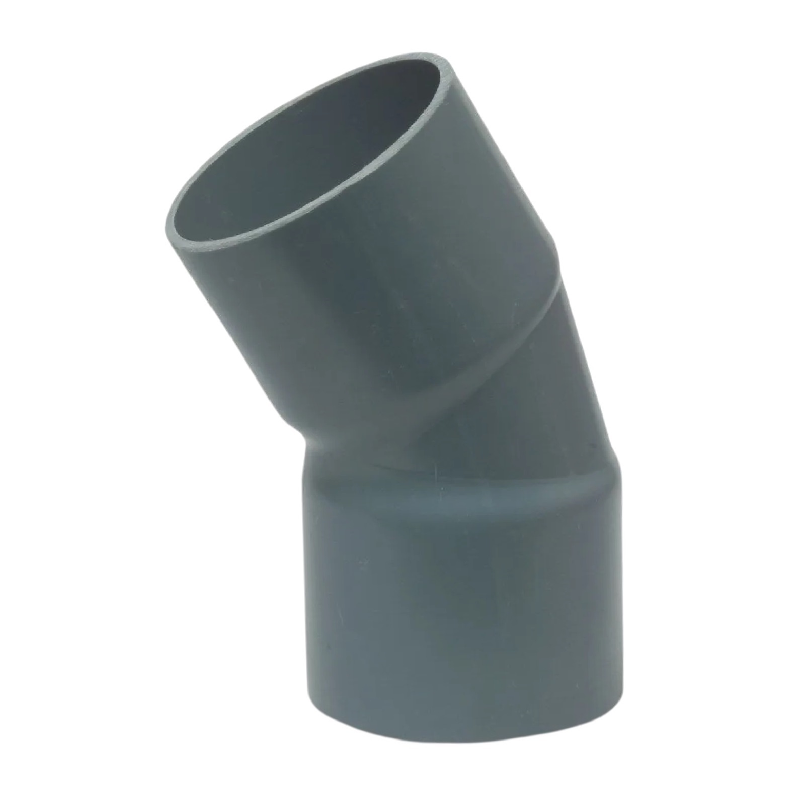 315 mm PVC Klebe Fitting Bogen Winkel 30° (Rohr) Muffe Verbinder - PN 10 bar
