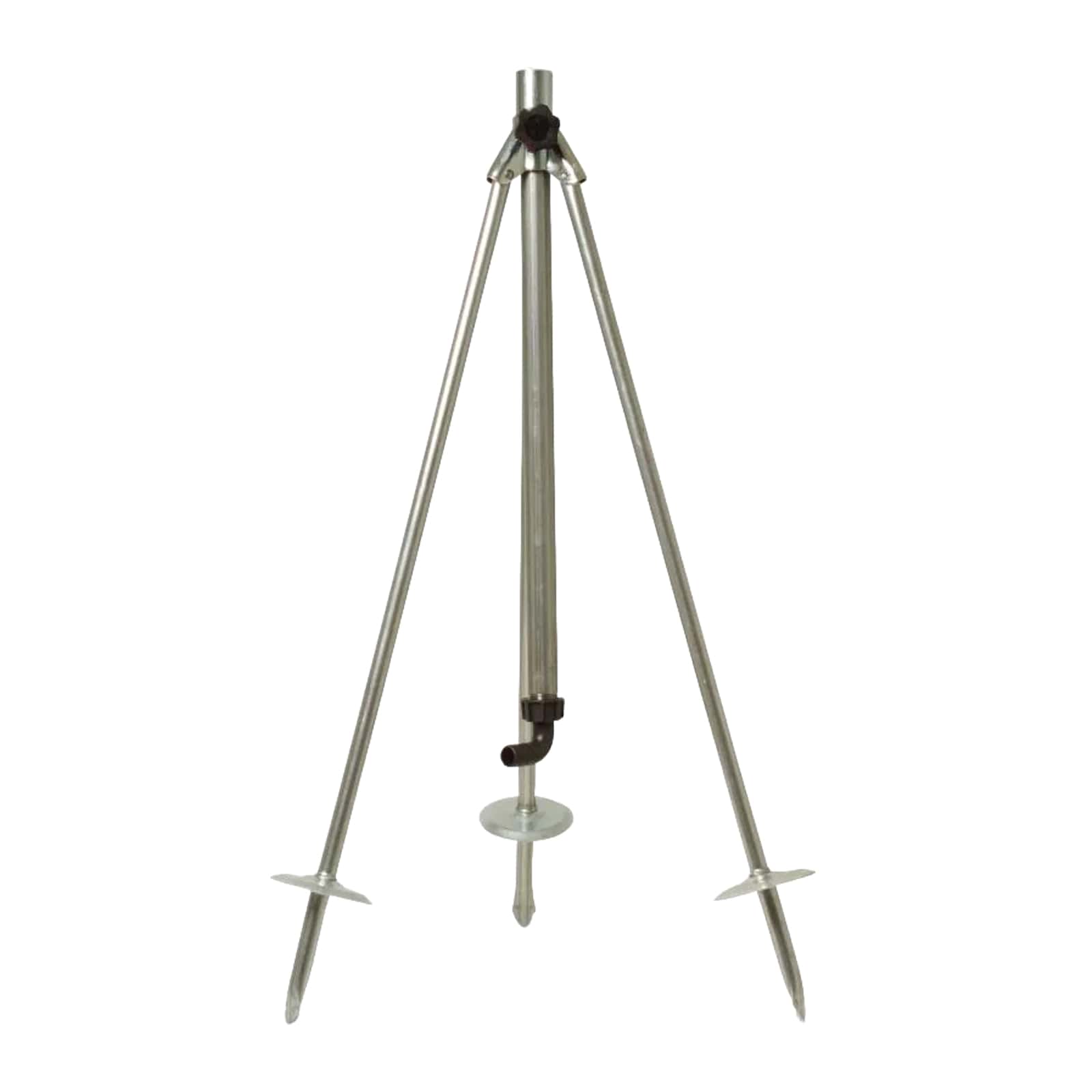 Dreibein Regner Stativ 1 1/2" Innengewinde x Schlauchtülle 38 mm Stahl verzinkt - Höhe 100 cm