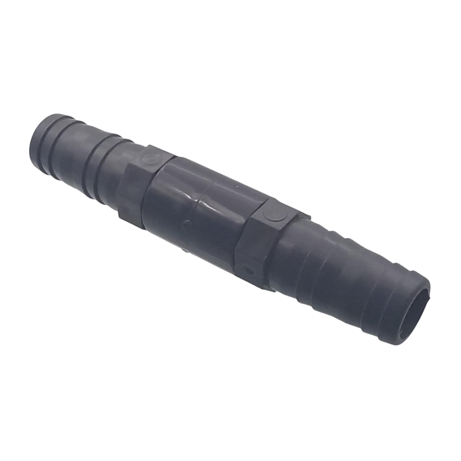 25 mm PVC PROFI Gerade Schlauch Verbinder Stutzen Tülle Pool Teich Garten - PN 10 bar - Montage-Set