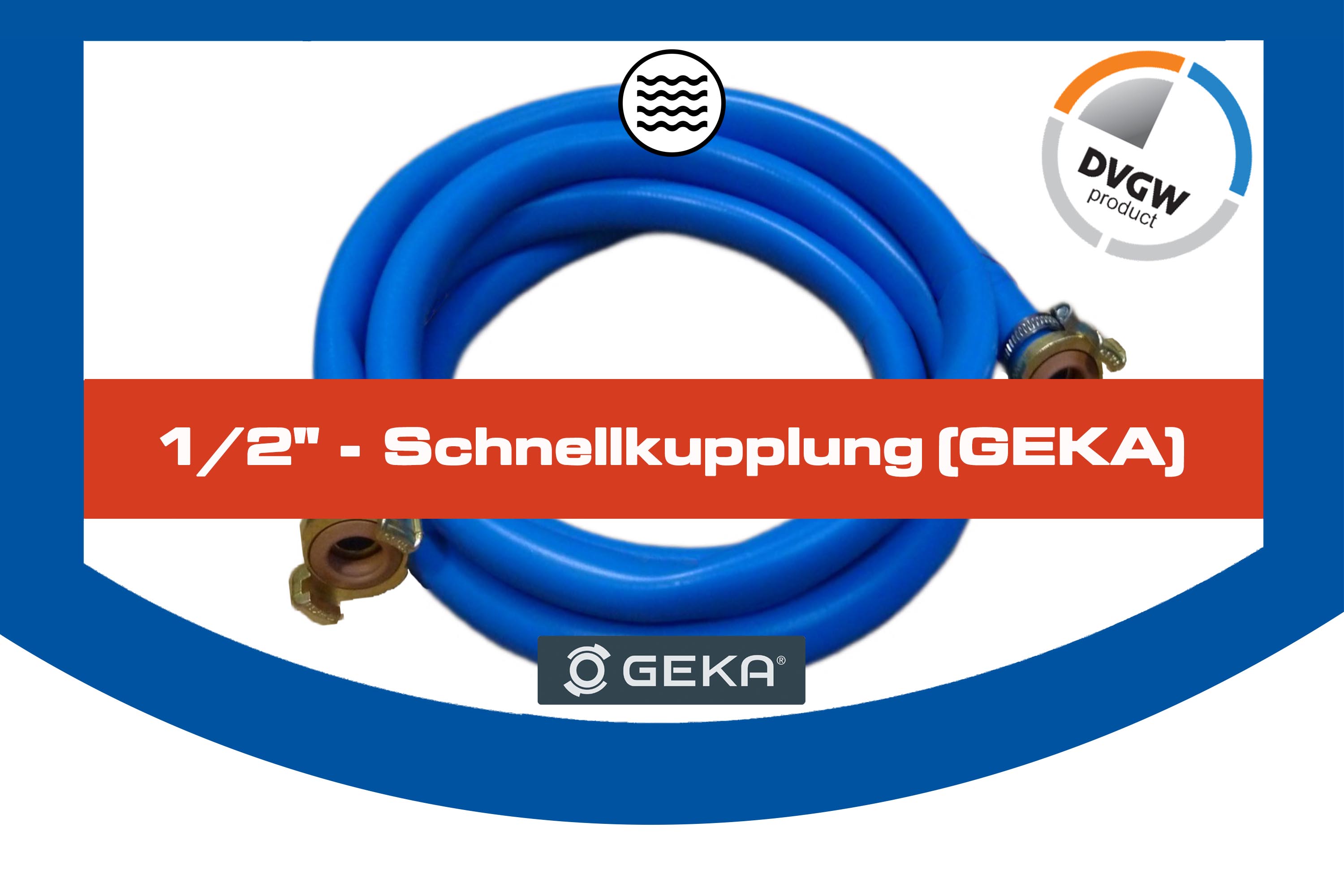 1/2" - Schnellkupplung (GEKA) 1/2" - Schnellkupplung (GEKA)