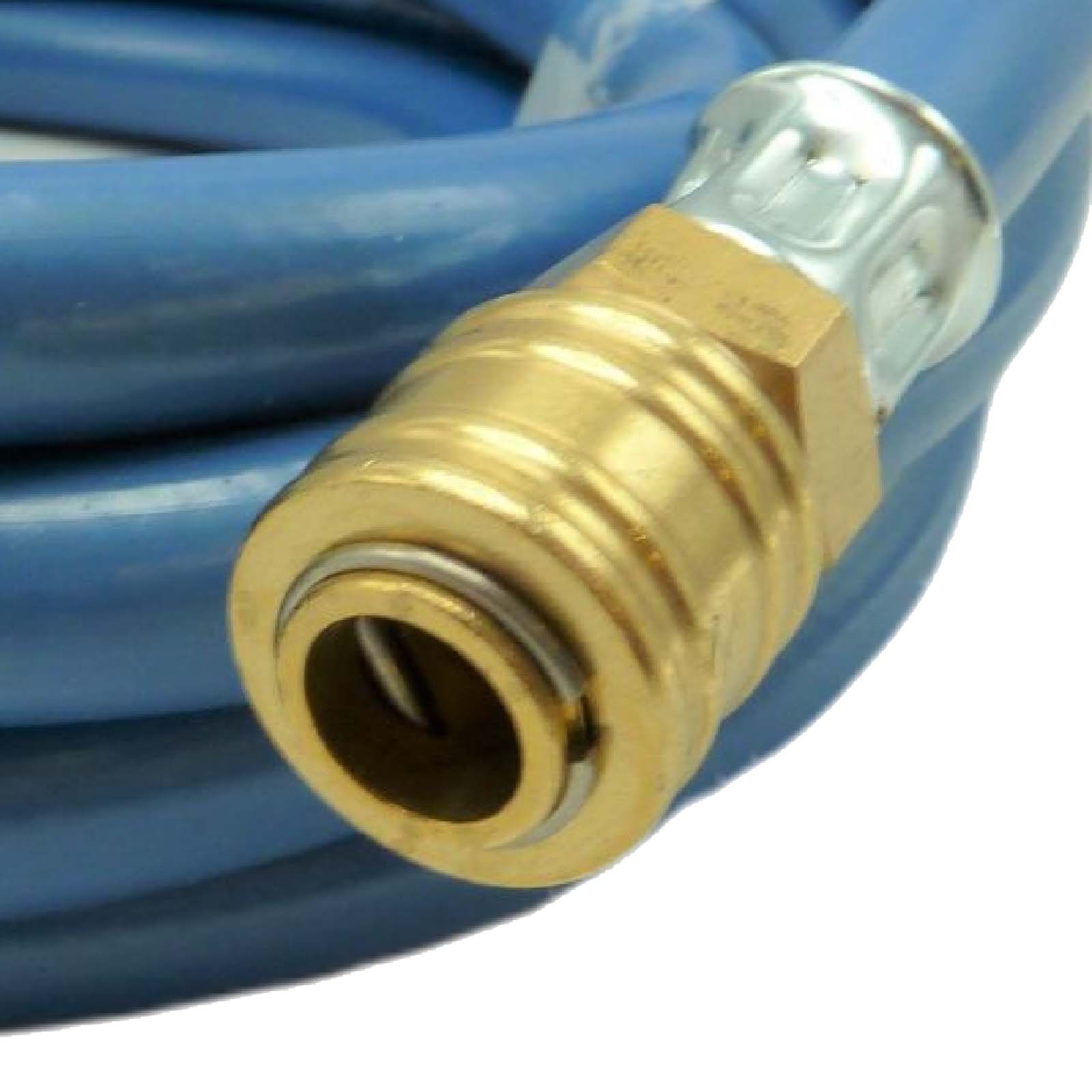 13 mm PVC Druckluft Pressluft Luft Kompressor Garnitur Schlauch BUNA blau - PN 10 bar - 25 m