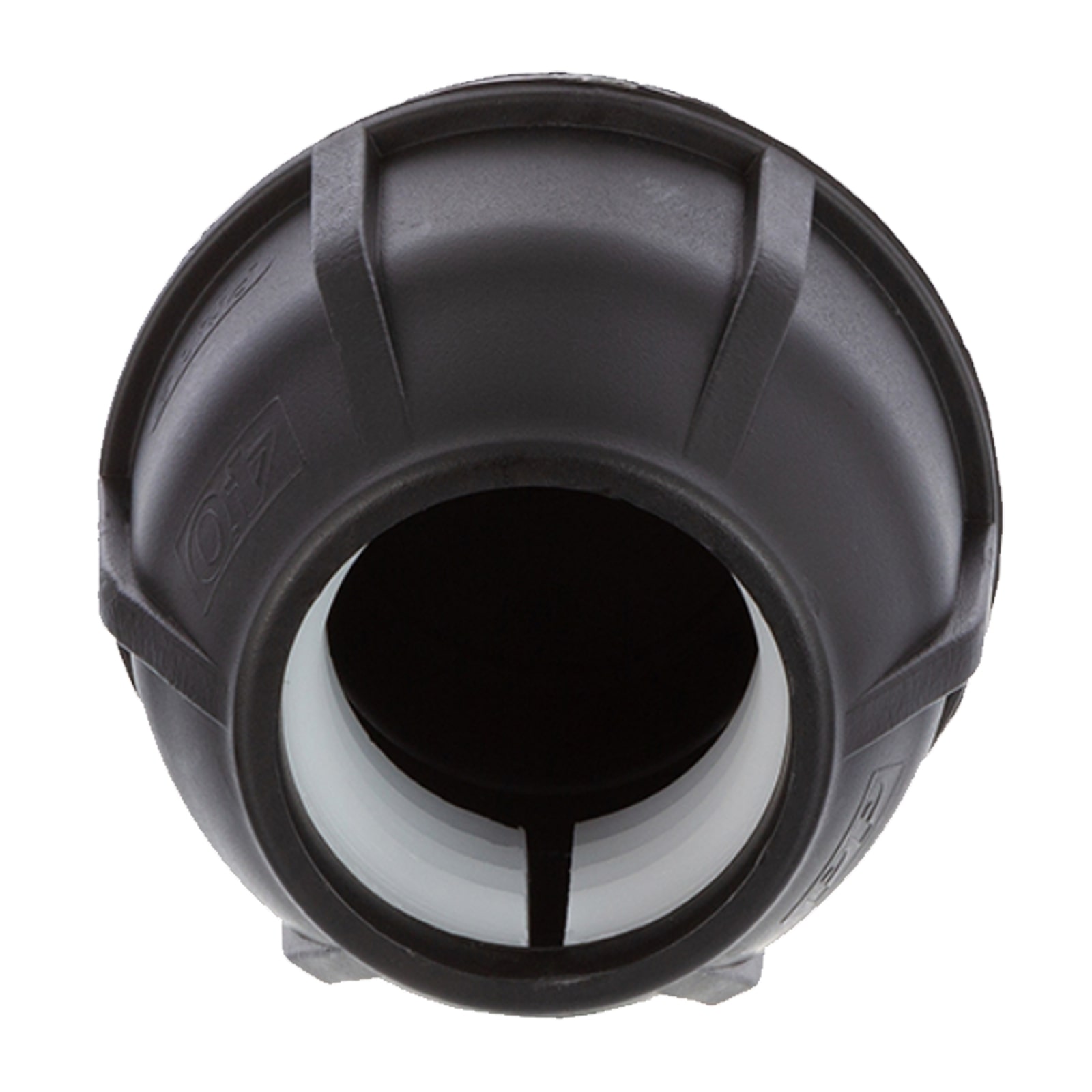 63 mm PE PP Fitting Klemm Verbinder Kappe Endkappe Endstück Muffe Verbinder  schwarz - PN 16 bar