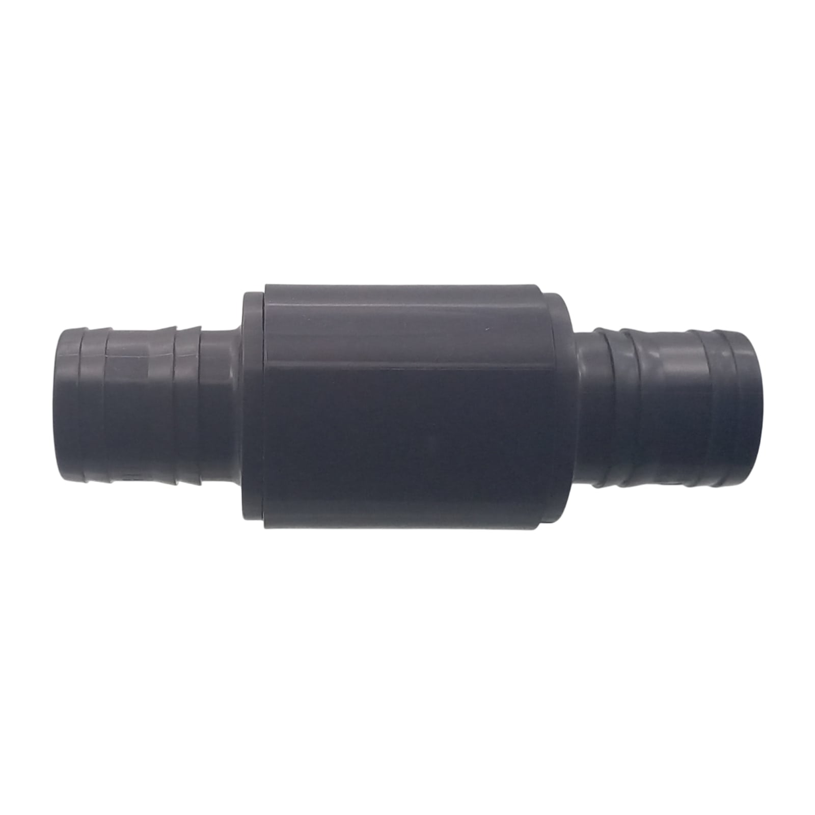 38 mm PVC PROFI Gerade Schlauch Verbinder Stutzen Tülle Pool Teich Garten - PN 10 bar - Montage-Set