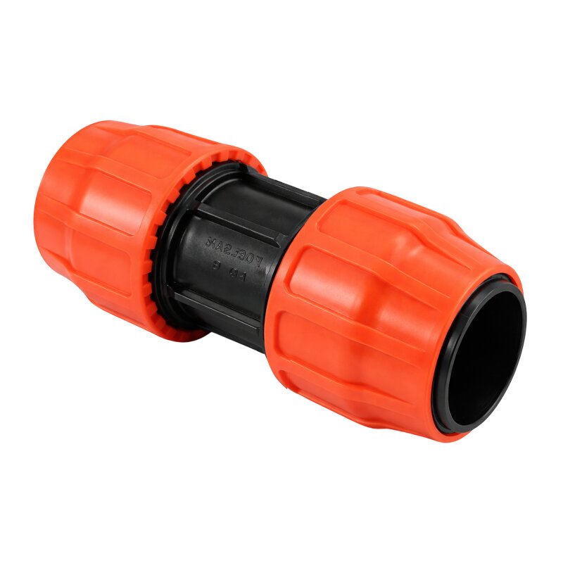 102 mm PE PP Fitting Layflat Klemm Verbinder Kupplung Flach Schlauch - PN 6 bar