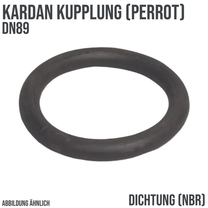 89 mm Kardan Perrot O-Ring Gummi Dichtung
