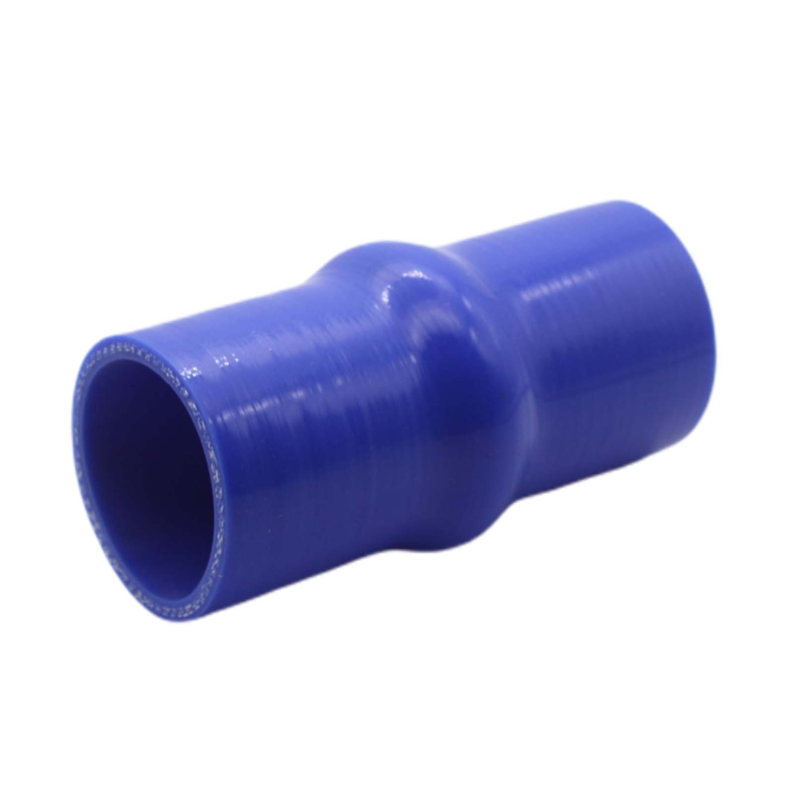 102 mm ID Kühlerschlauch Balg Wulst Verbinder Silikon LLK Ladeluft Kühlmittel Schlauch blau PN 2,5 bar - 200 mm