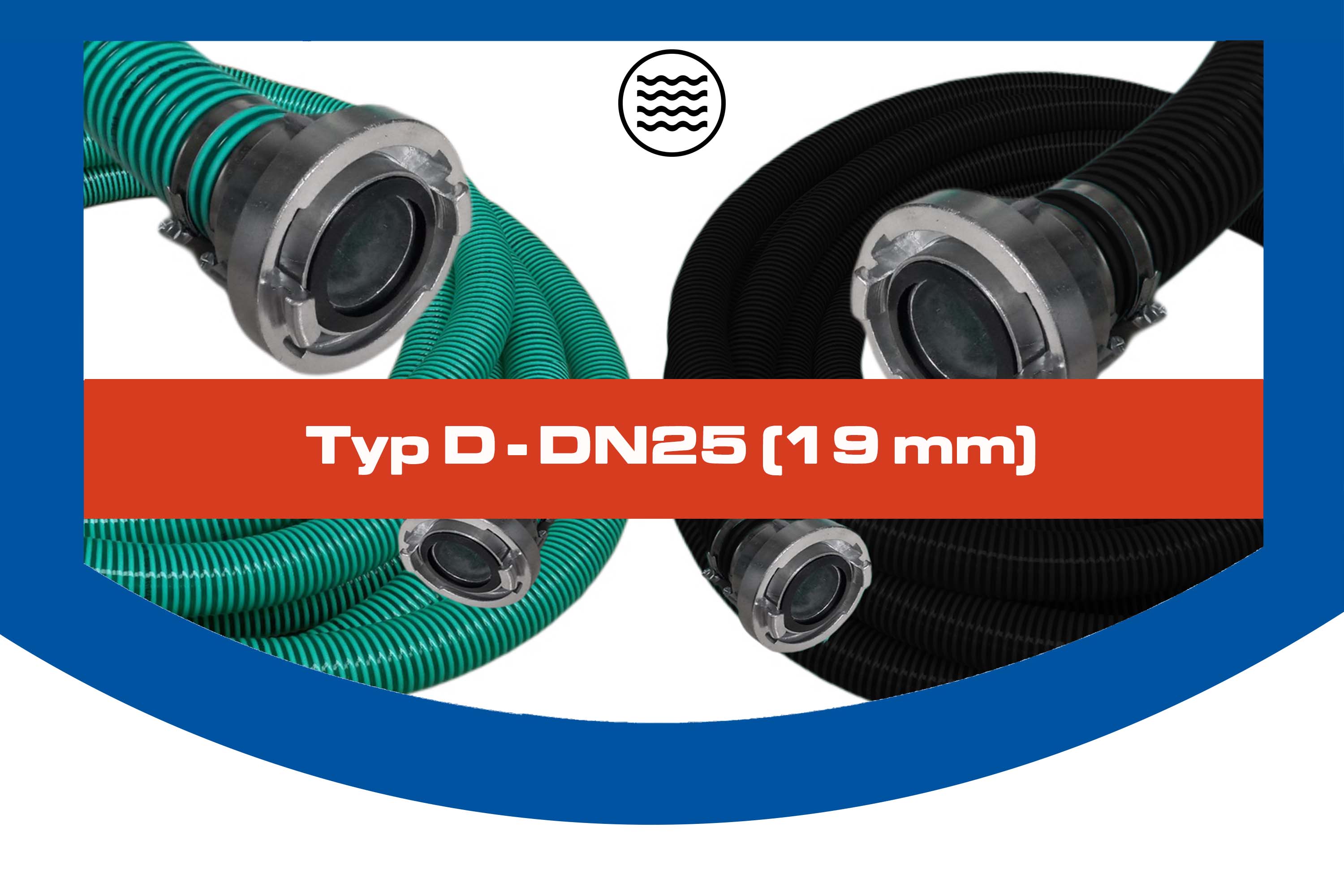 Typ D - DN25 (19 mm) Typ D - DN25 (19 mm)