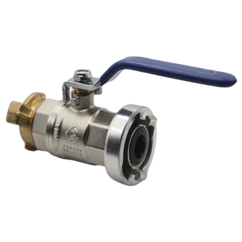 STORZ D DN 25 KA 31 Übergangsstück Adapter -> Kugelhahn IG 1" Zoll Schnellanschluss Kupplung GEKA kompatibel