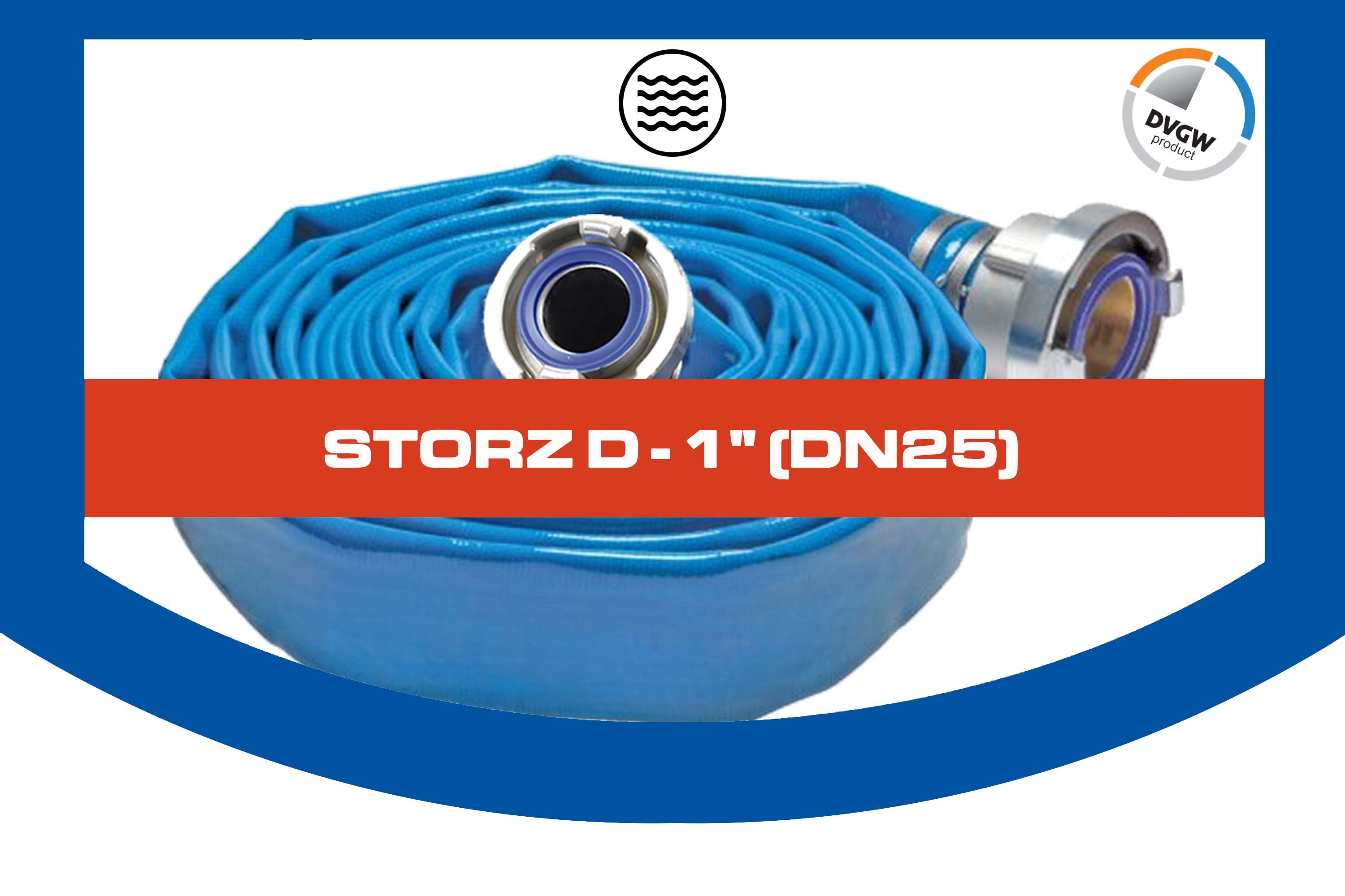 STORZ D - 1" (DN25) STORZ D - 1" (DN25)