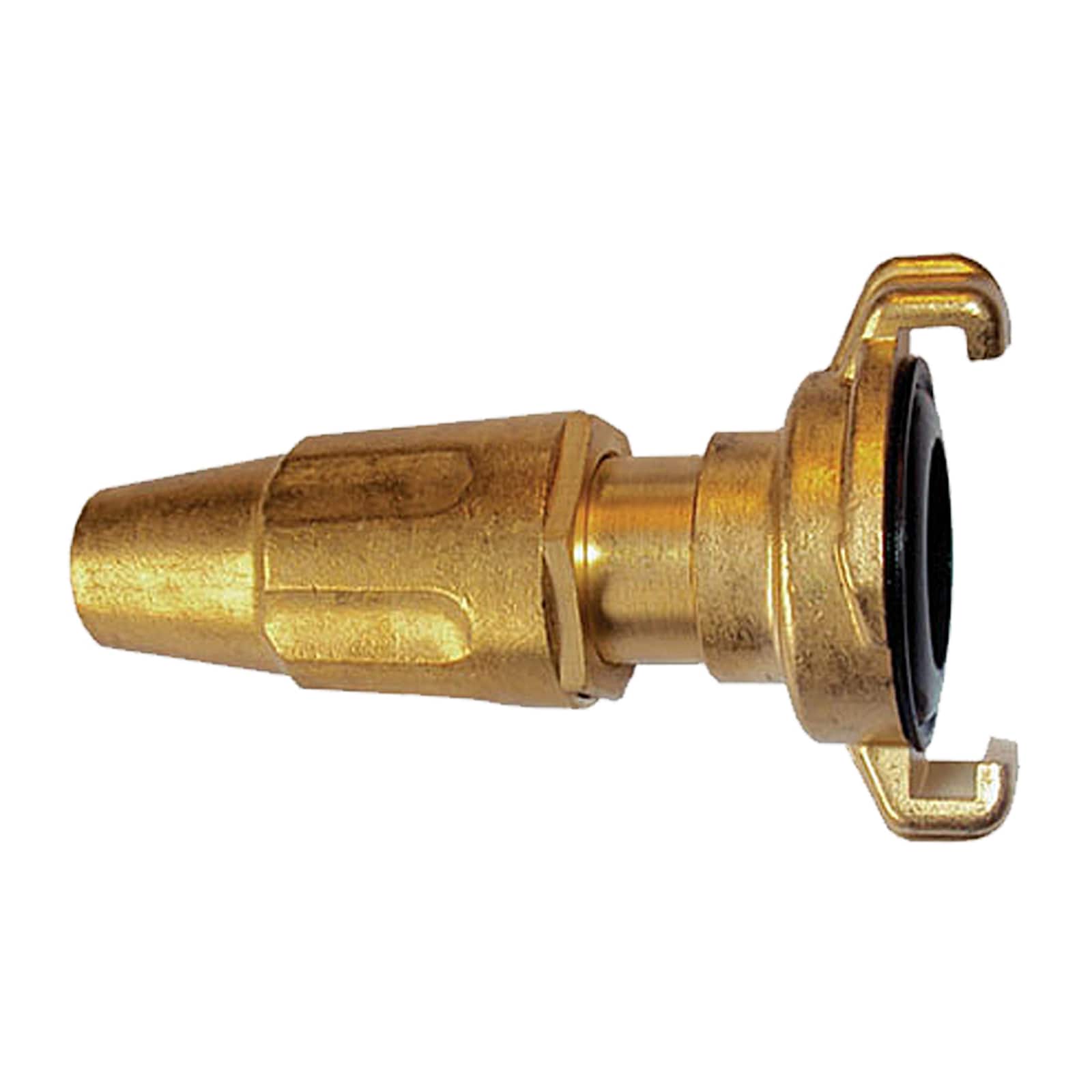 1" Spritzdüse Wasserspritze 8 mm Messing Garten Bewässerung Schnellkupplung - PN 3 bar