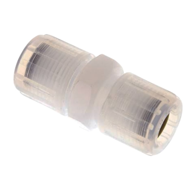 10 x 8 mm Kupplung PFA Verschraubung Verbinder PA PP Schlauch FDA - PN 10 bar