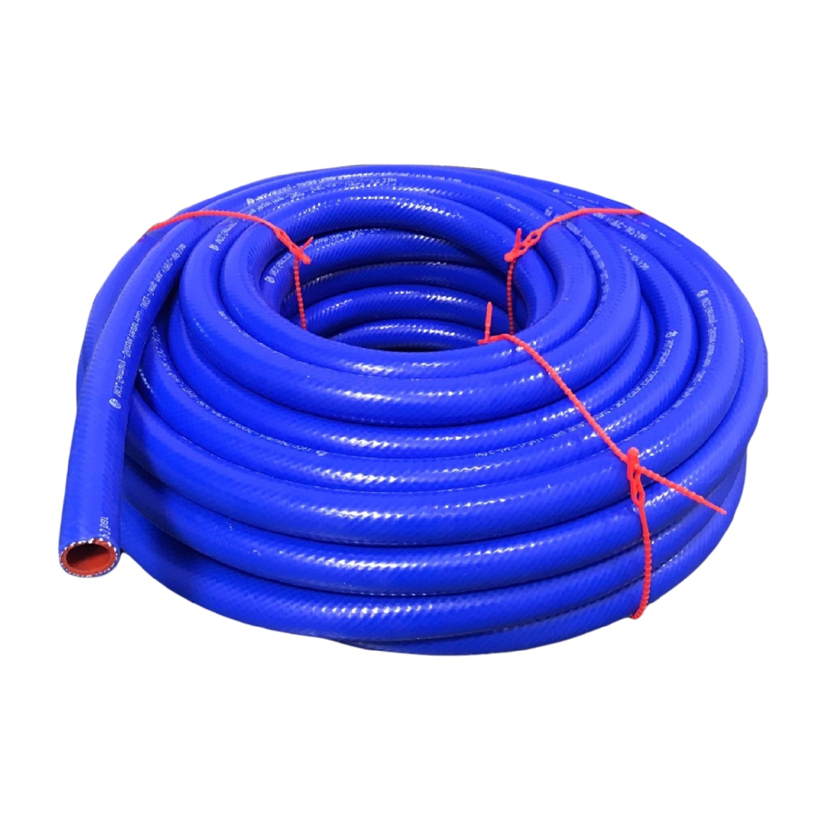 25 x 34 mm Kühlerschlauch Silikon LLK Ladeluft Kühlmittel Schlauch blau/rot PN 4,0 bar - 25 m