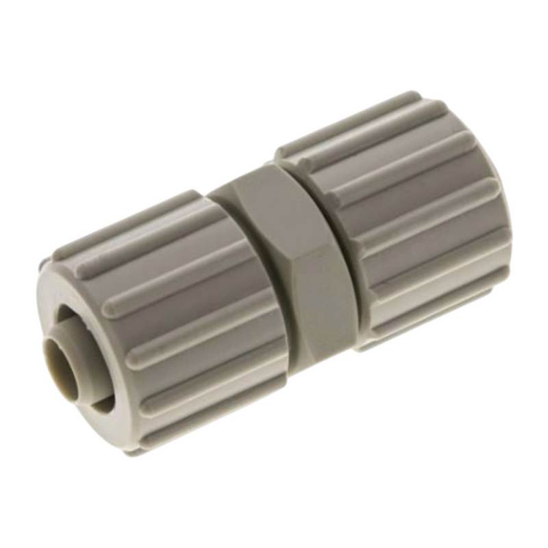 15 x 9 mm Kupplung TX Fitting Gewebe Schlauch Verbinder FDA PP beige - PN 10 bar