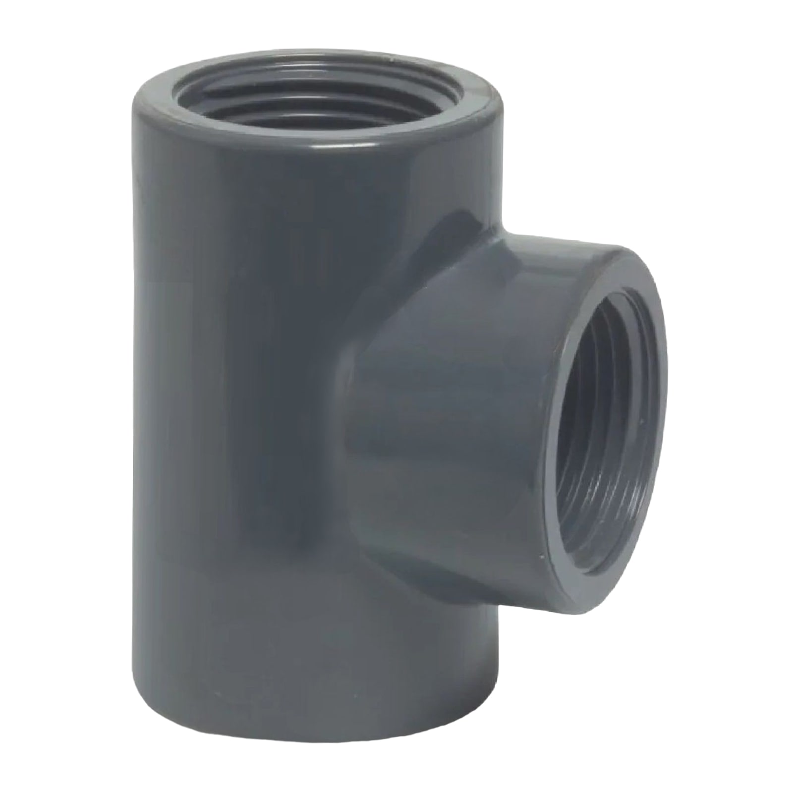4" PVC Fitting T-Stück 90° 3-fach Innen Gewinde Verbinder - PN 10 bar