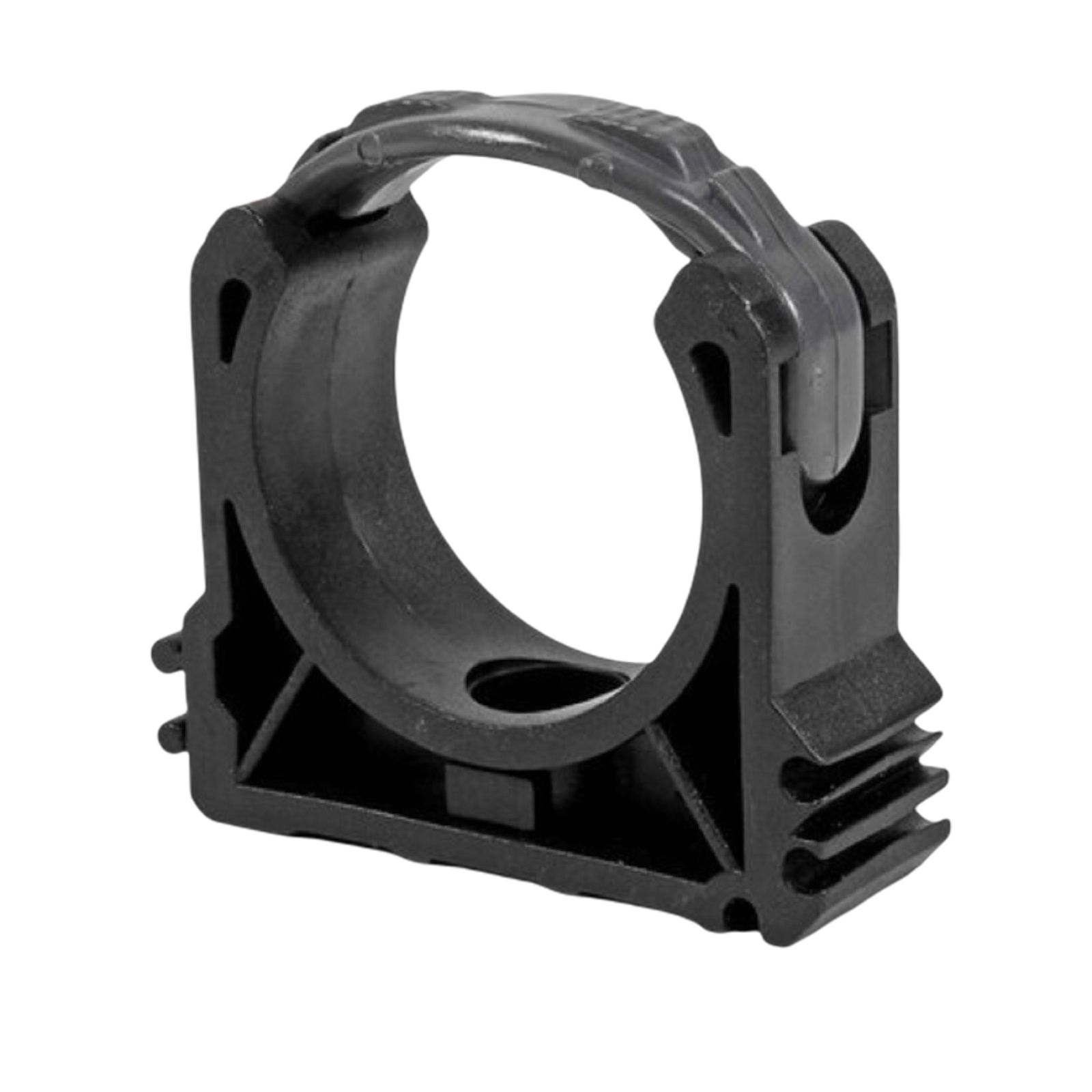 110 mm PVC Klebe Fitting Rohr Schelle Halter Klemme Clip geschlossen