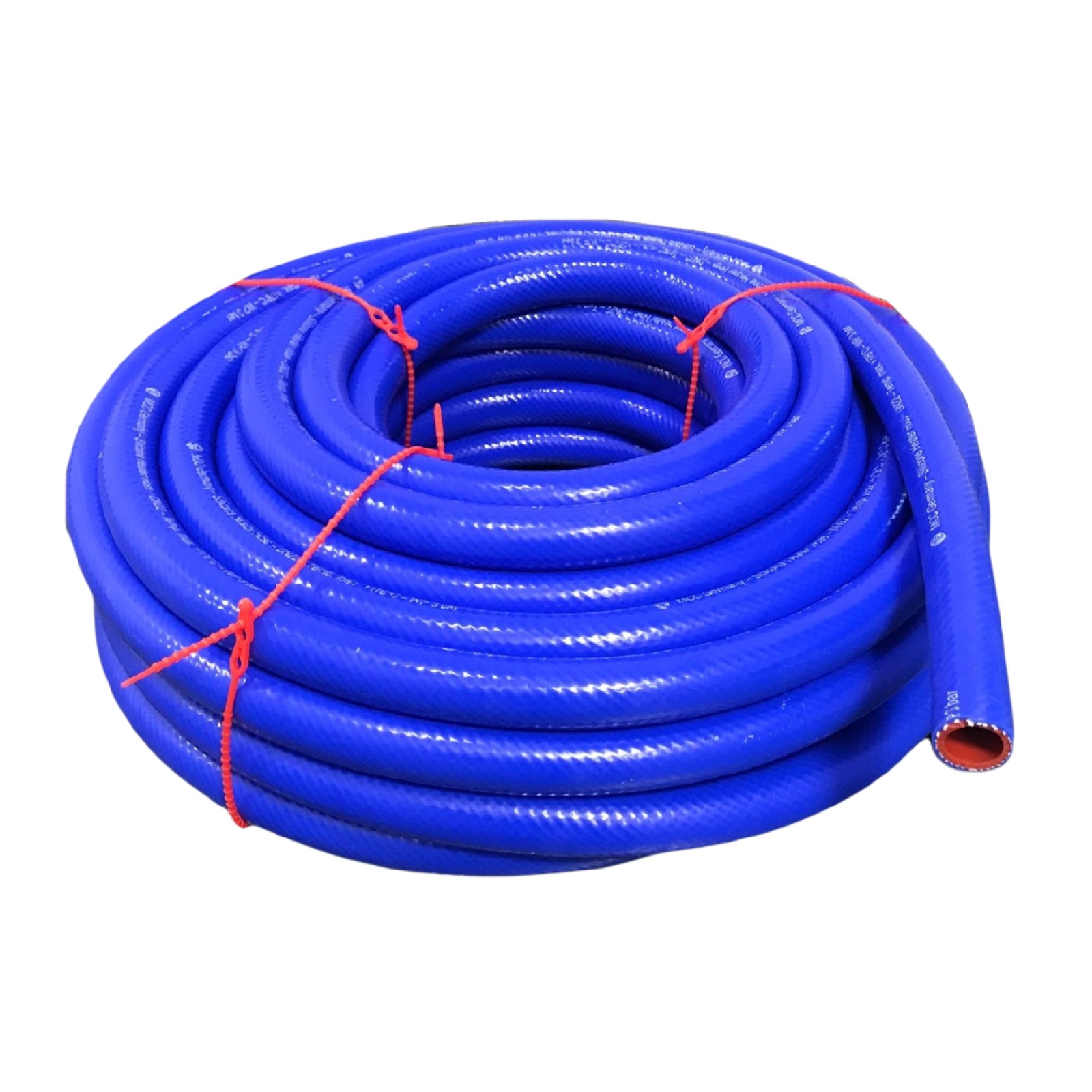 25 x 34 mm Kühlerschlauch Silikon LLK Ladeluft Kühlmittel Schlauch blau/rot PN 4,0 bar - 25 m