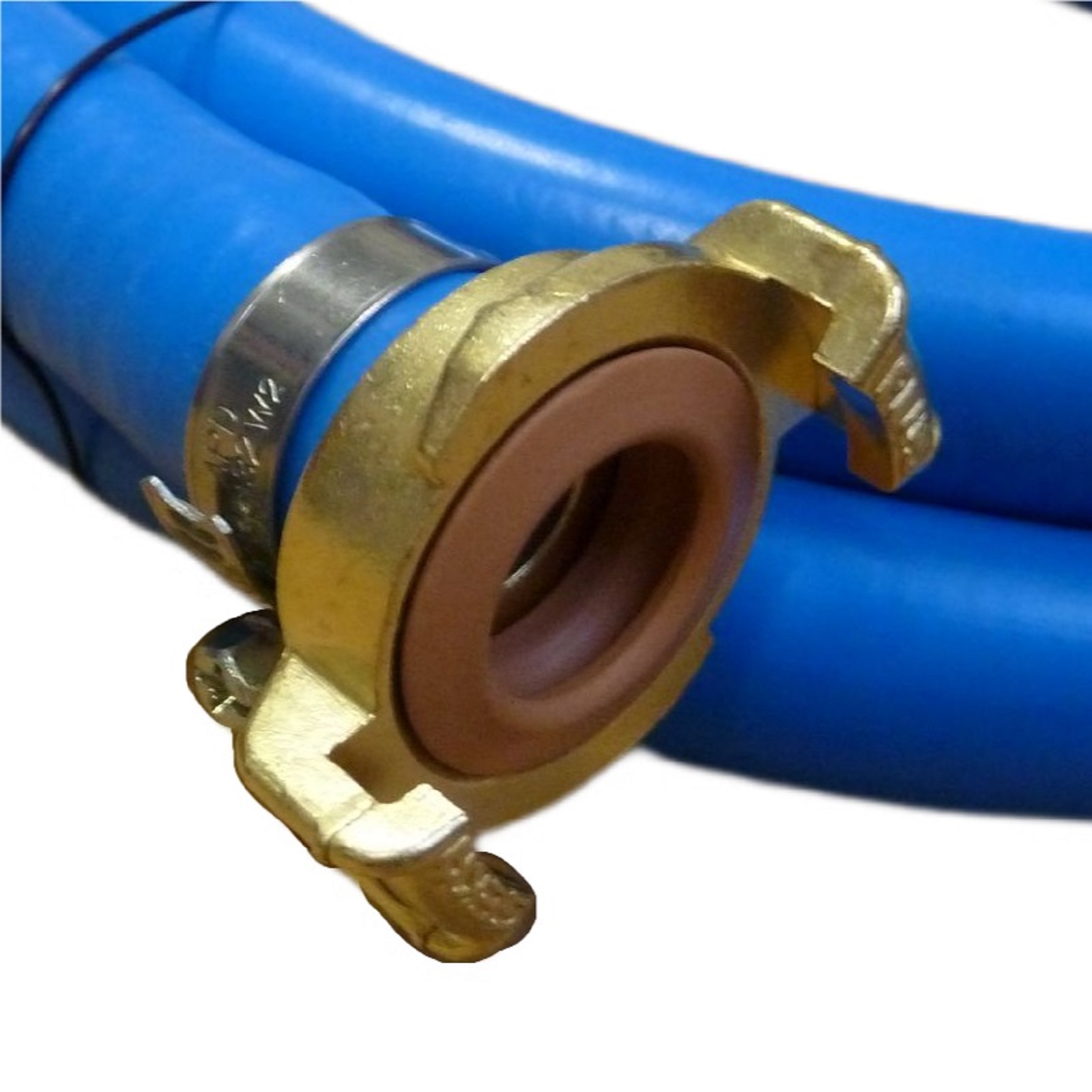 25 mm 1" Zoll TPE Trinkwasser Garnitur GEKA-Schnellkupplung Kirmes Schlauch KTW DVGW PN 10 bar - 25 m