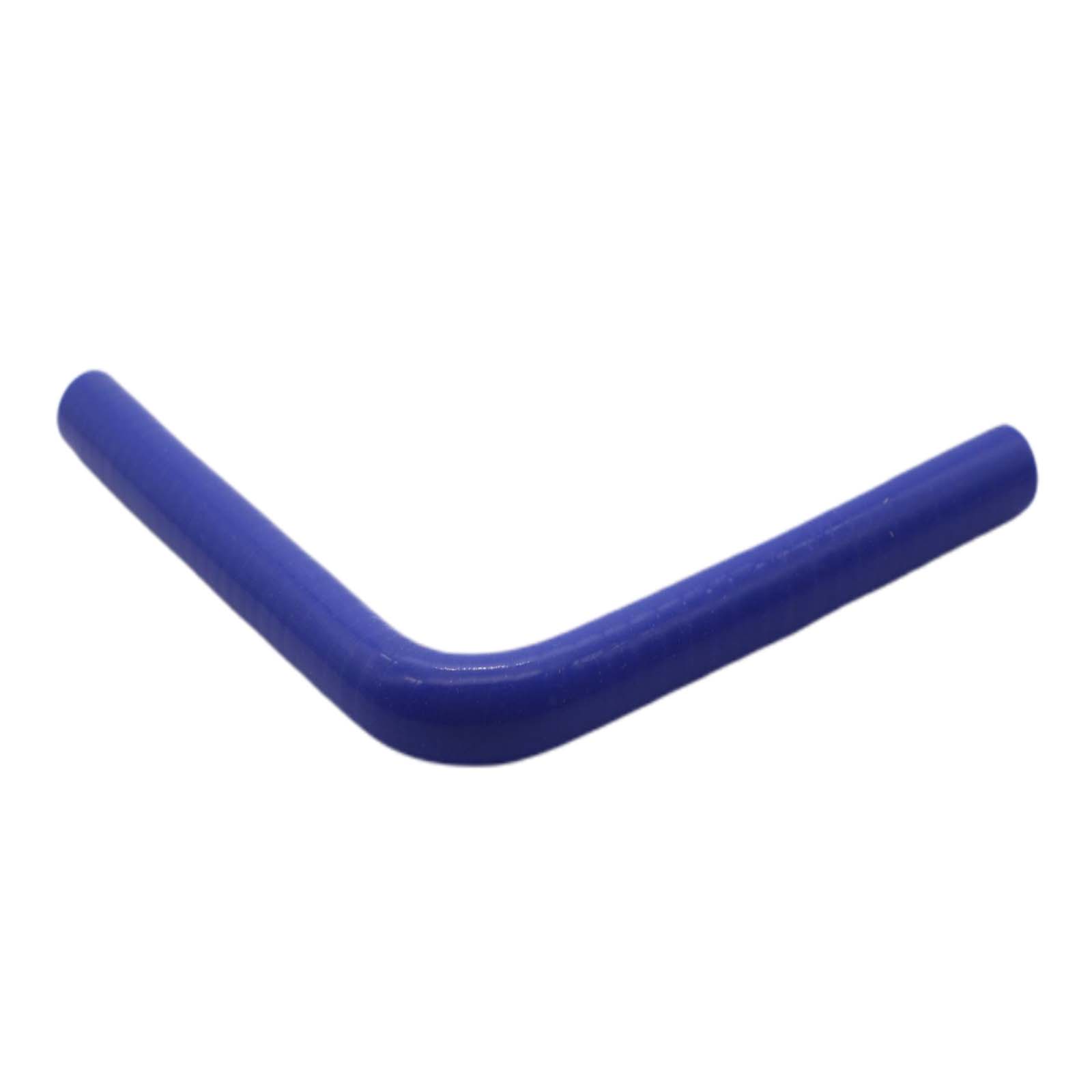 Silikon Kühlerschlauch Bogen 90° - blau - 15 x 23mm [PN8] - 200mm 