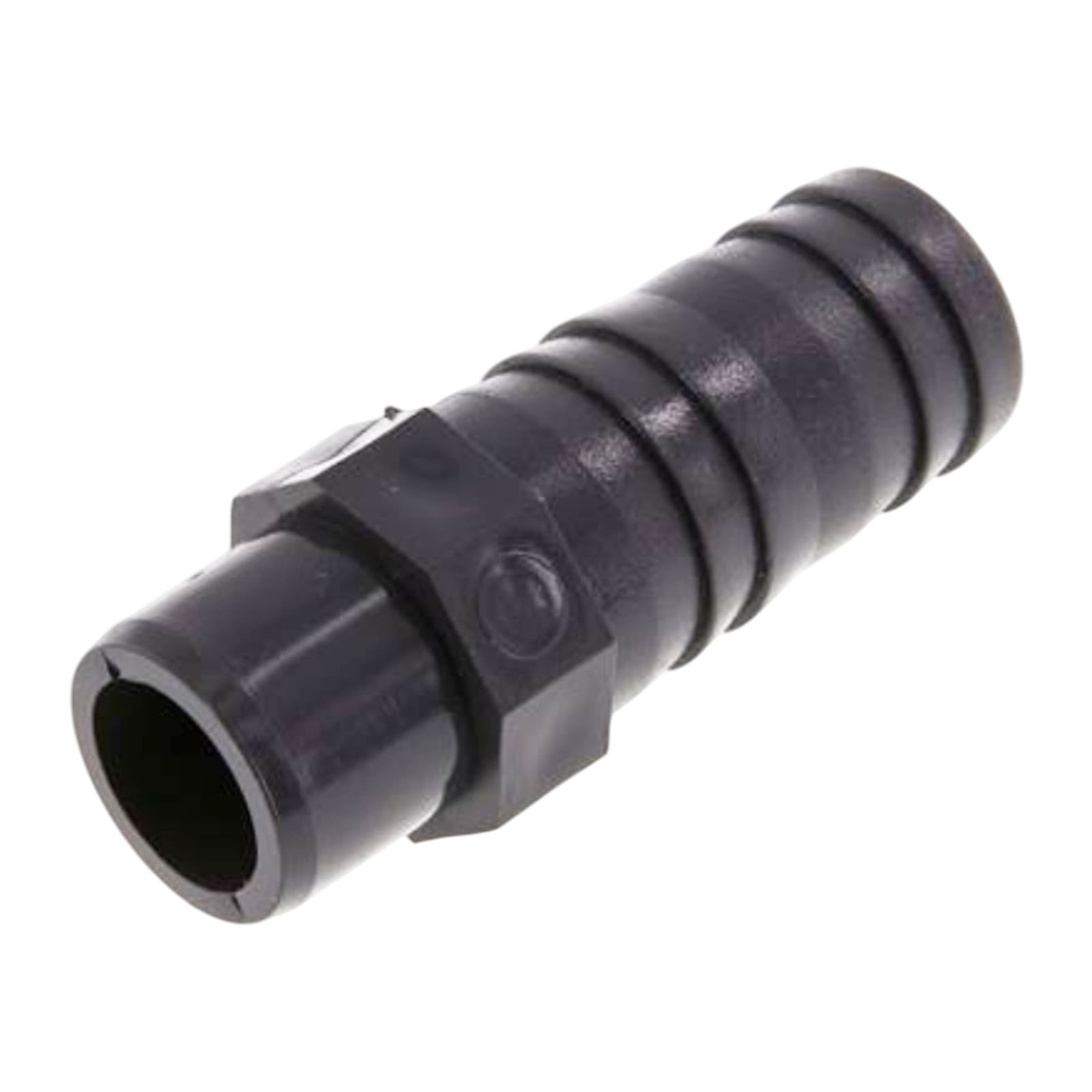 25 mm PVC Klebefitting Schlauch Klebe Tülle Stutzen Verbinder Pool Teich DN25 -> 25 mm - PN 10 bar