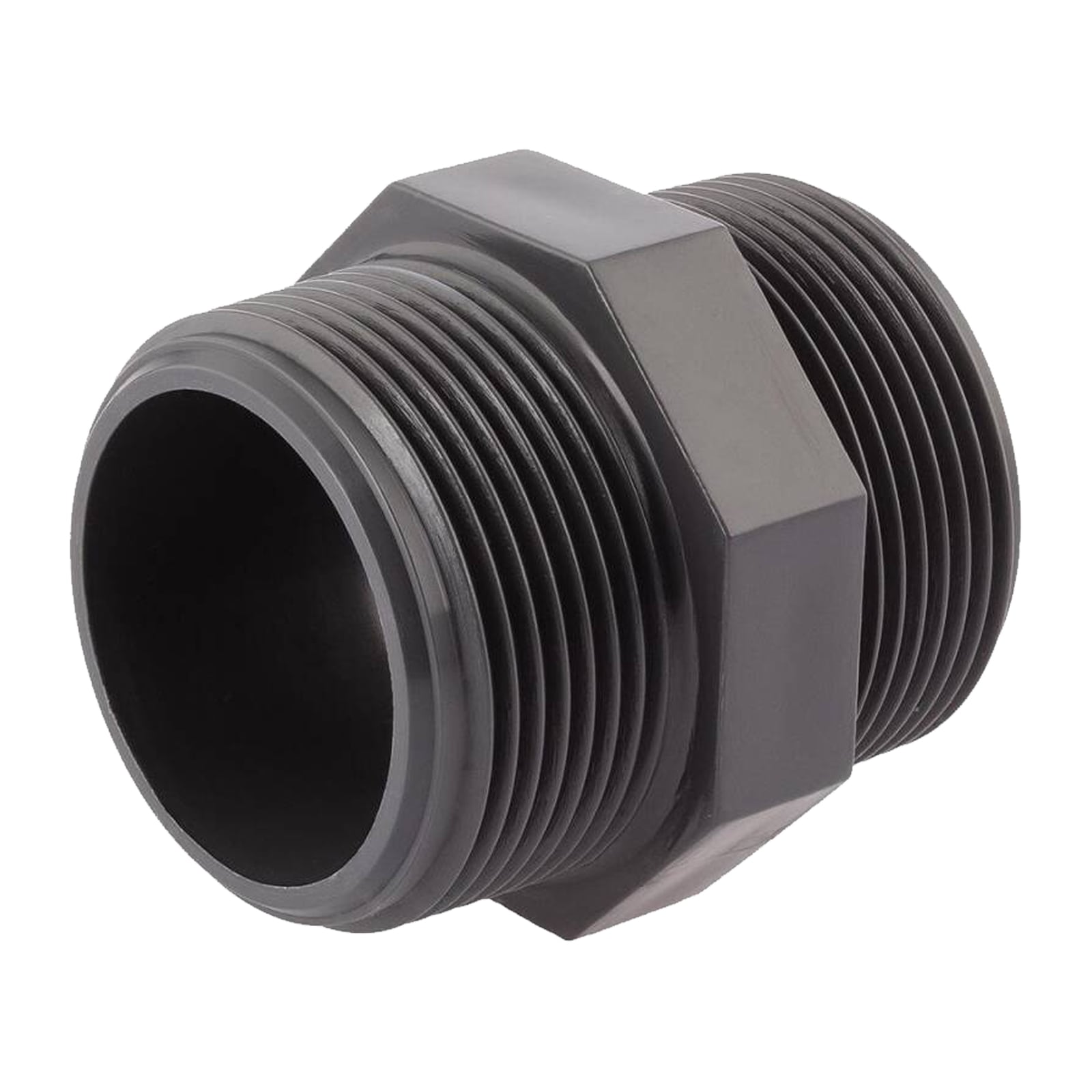 4" PVC Fitting Doppel Nippel Außen Gewinde Verbinder - PN 10 bar