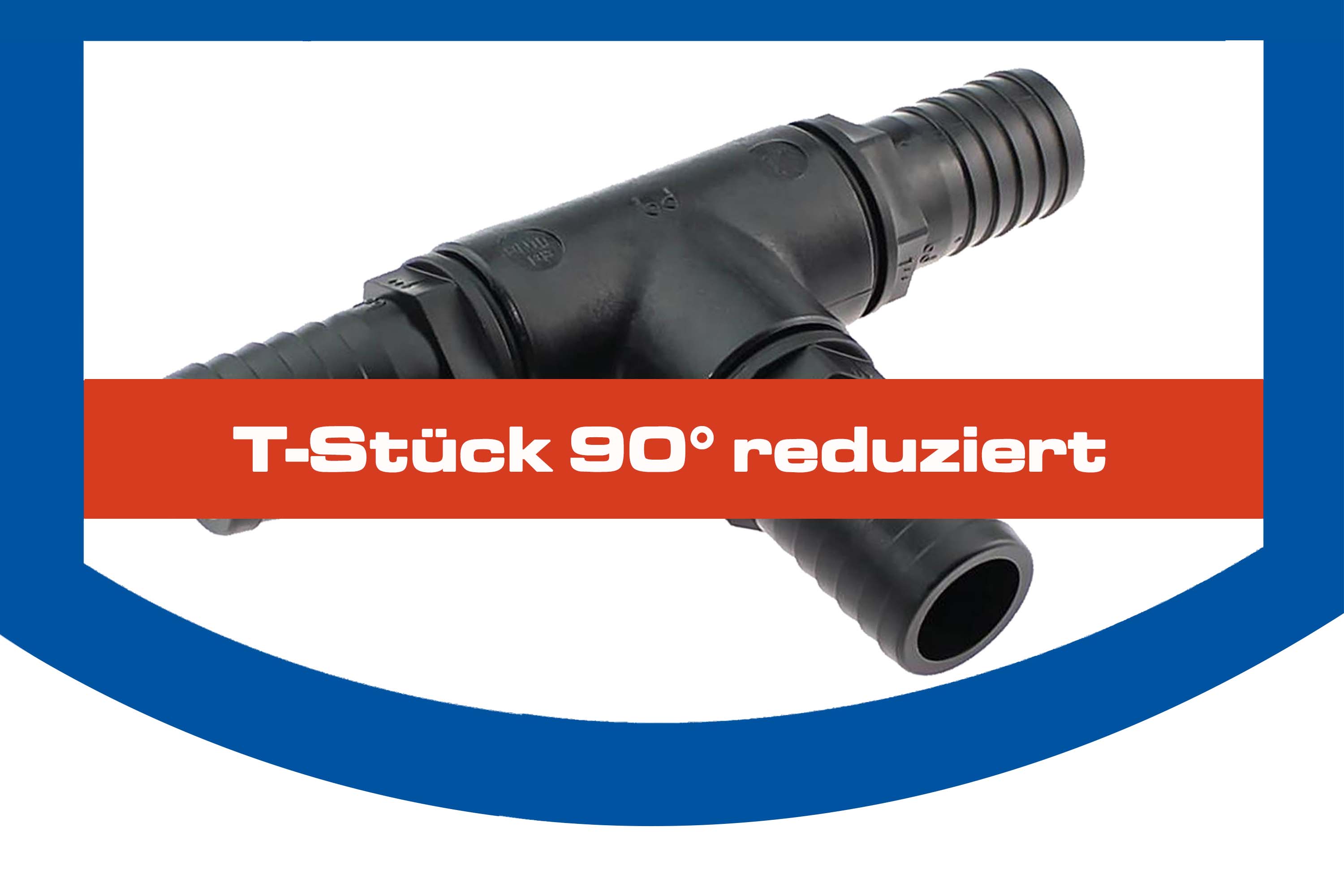 T-Stück 90° reduziert