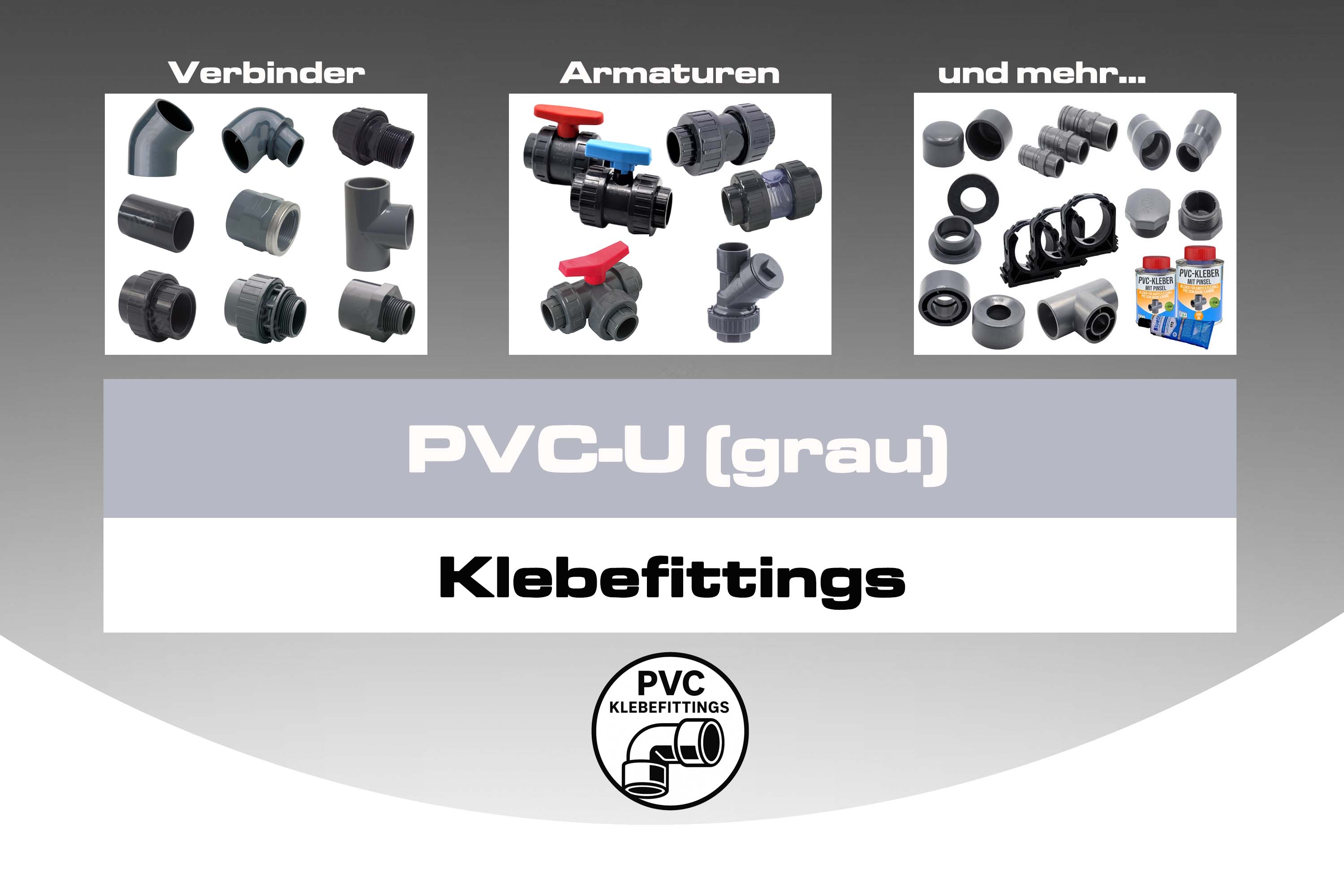 PVC-U (grau)