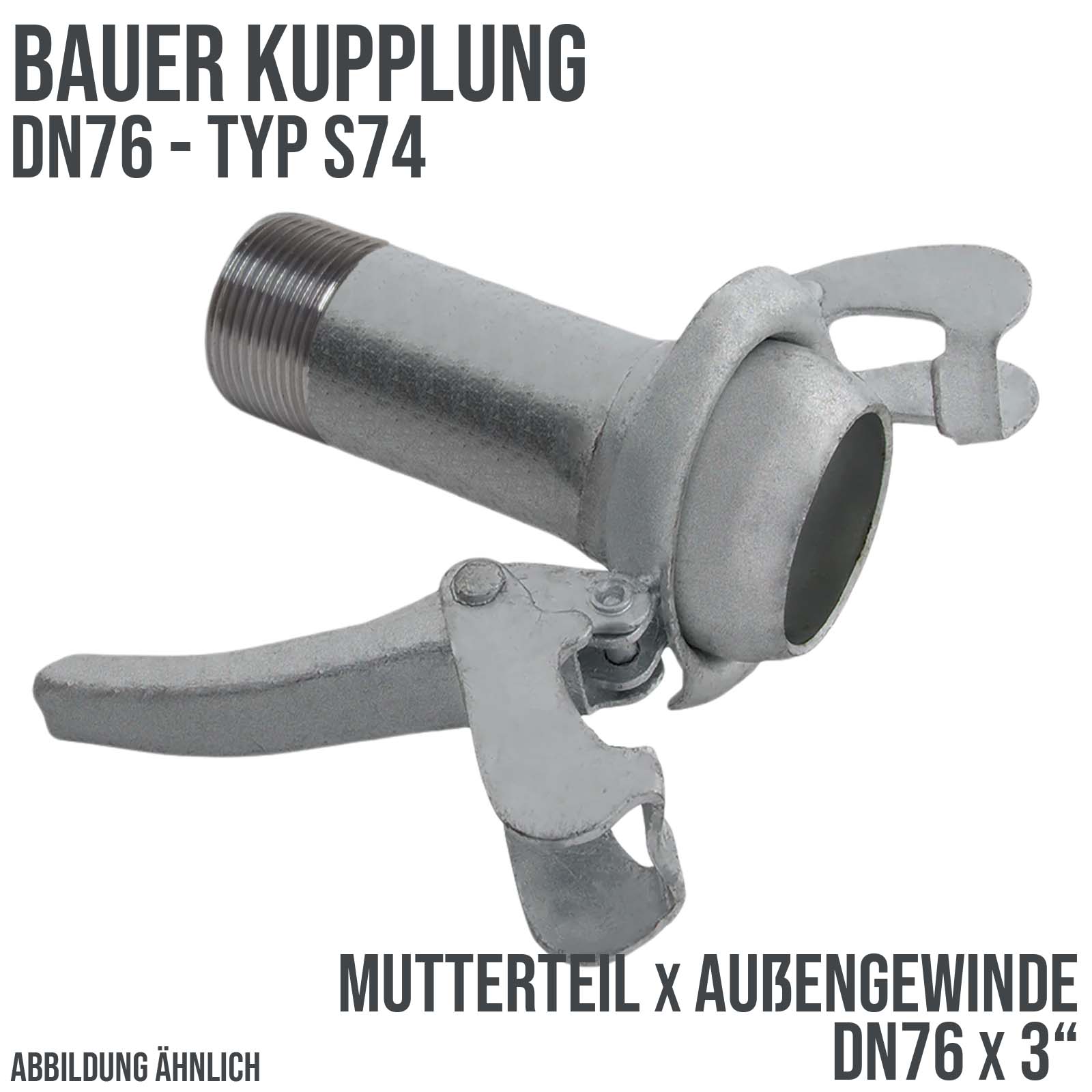 Verschiedene Komponenten des Bauer Kupplungssystem finden Sie in unserem Shop…