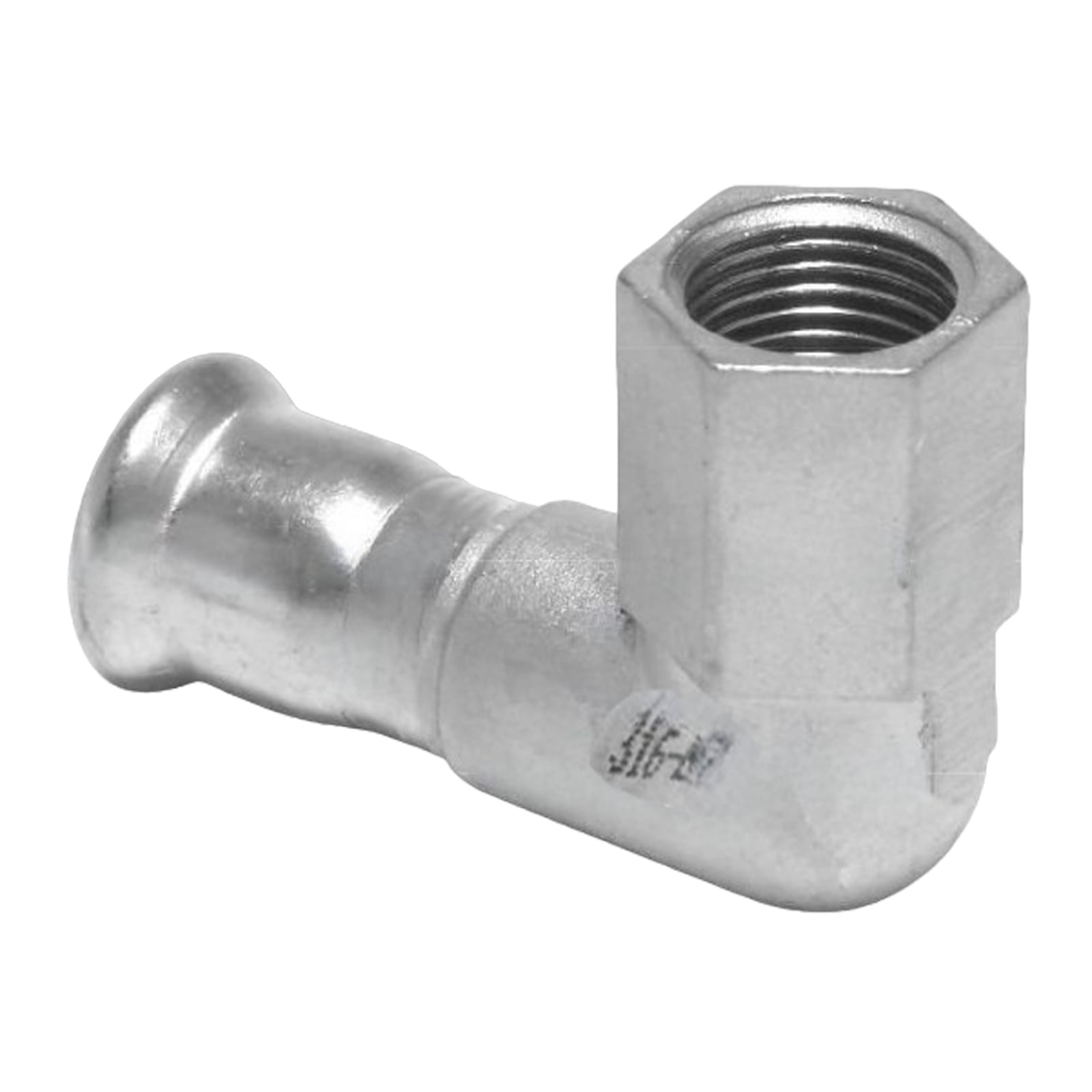 35 mm x 1 1/4" Winkel 90° Muffe x Innengewinde IG Edelstahl AISI 316 Fittings PN 16 bar