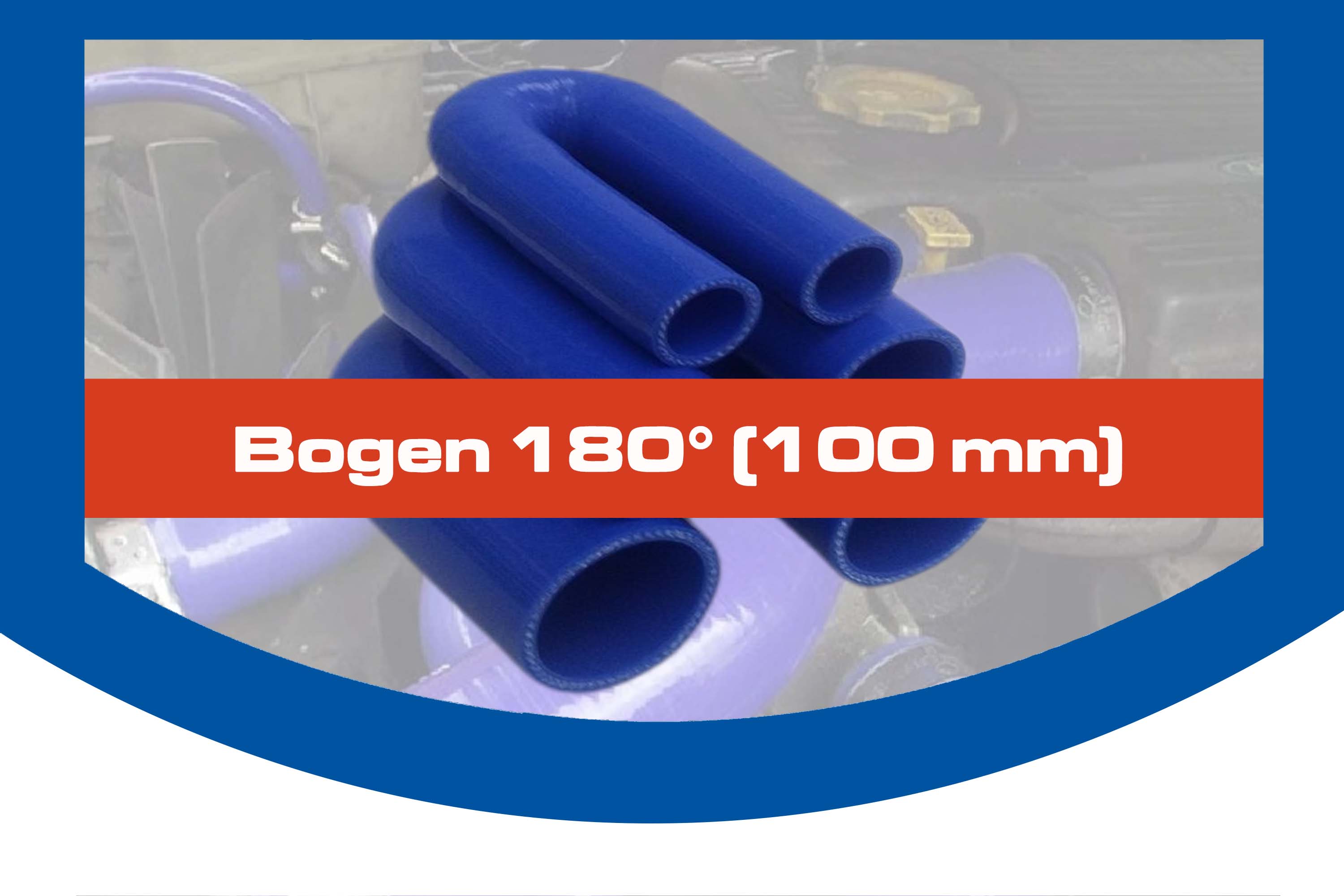 Bogen 180° (100 mm) Bogen 180° (100 mm)