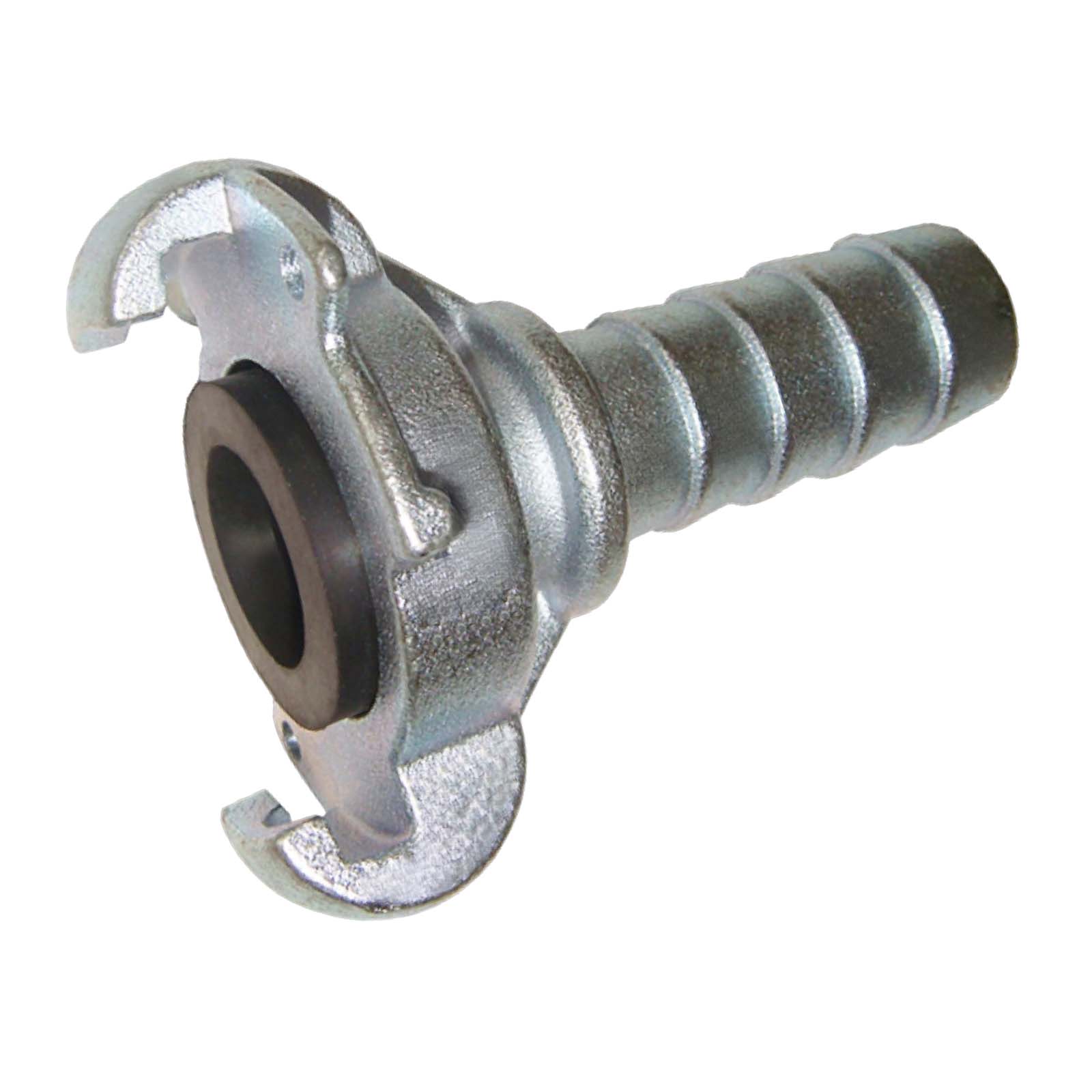 1/2" Klauen Kupplung Stahl European Type Abstand 42 mm Bohrung Schlauch Stutzen Tülle 14,5 mm Bohrung - PN 10 bar