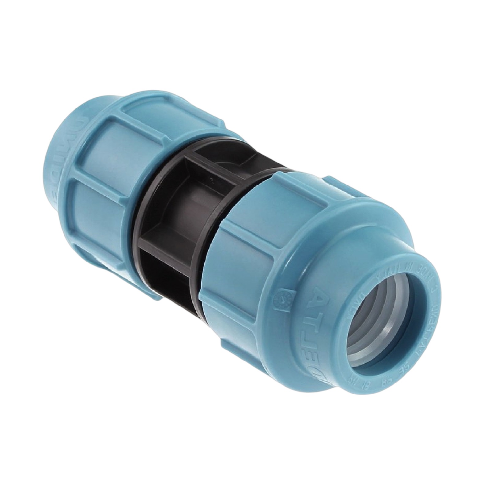 110 mm PE PP Fitting Klemm Verbinder Verschraubung Muffe Rohr Kupplung DVGW - Unidelta