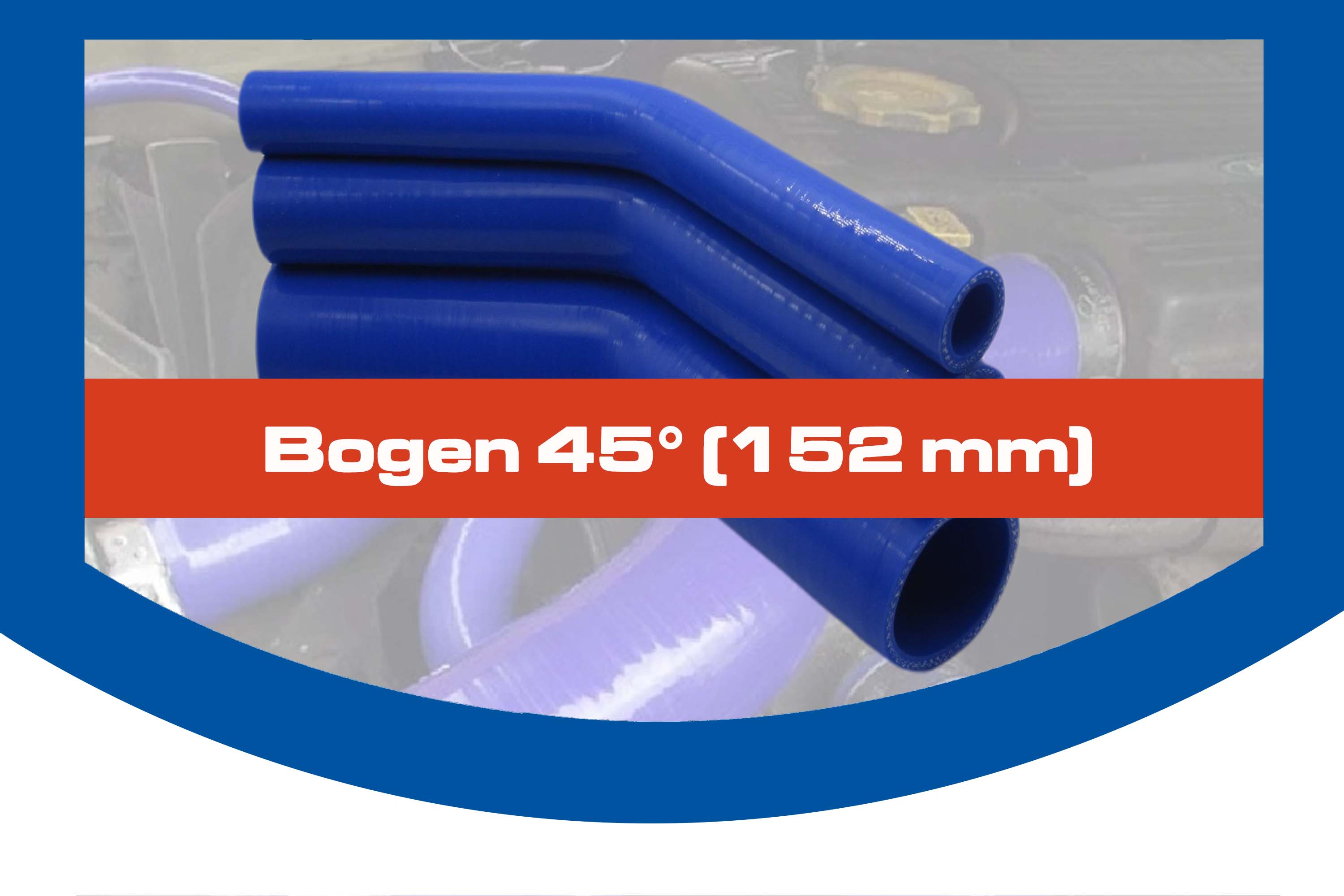 Bogen 45° (152 mm) Bogen 45° (152 mm)
