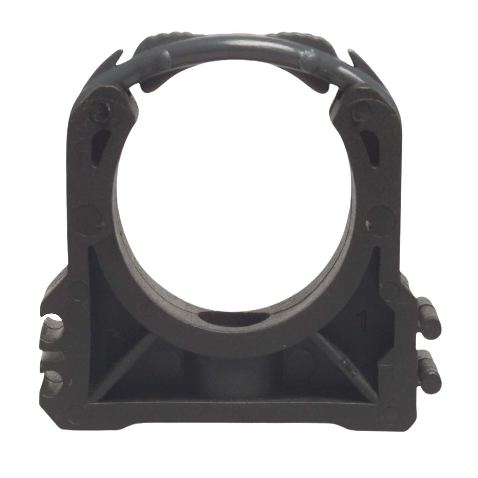 110 mm PVC Klebe Fitting Rohr Schelle Halter Klemme Clip geschlossen